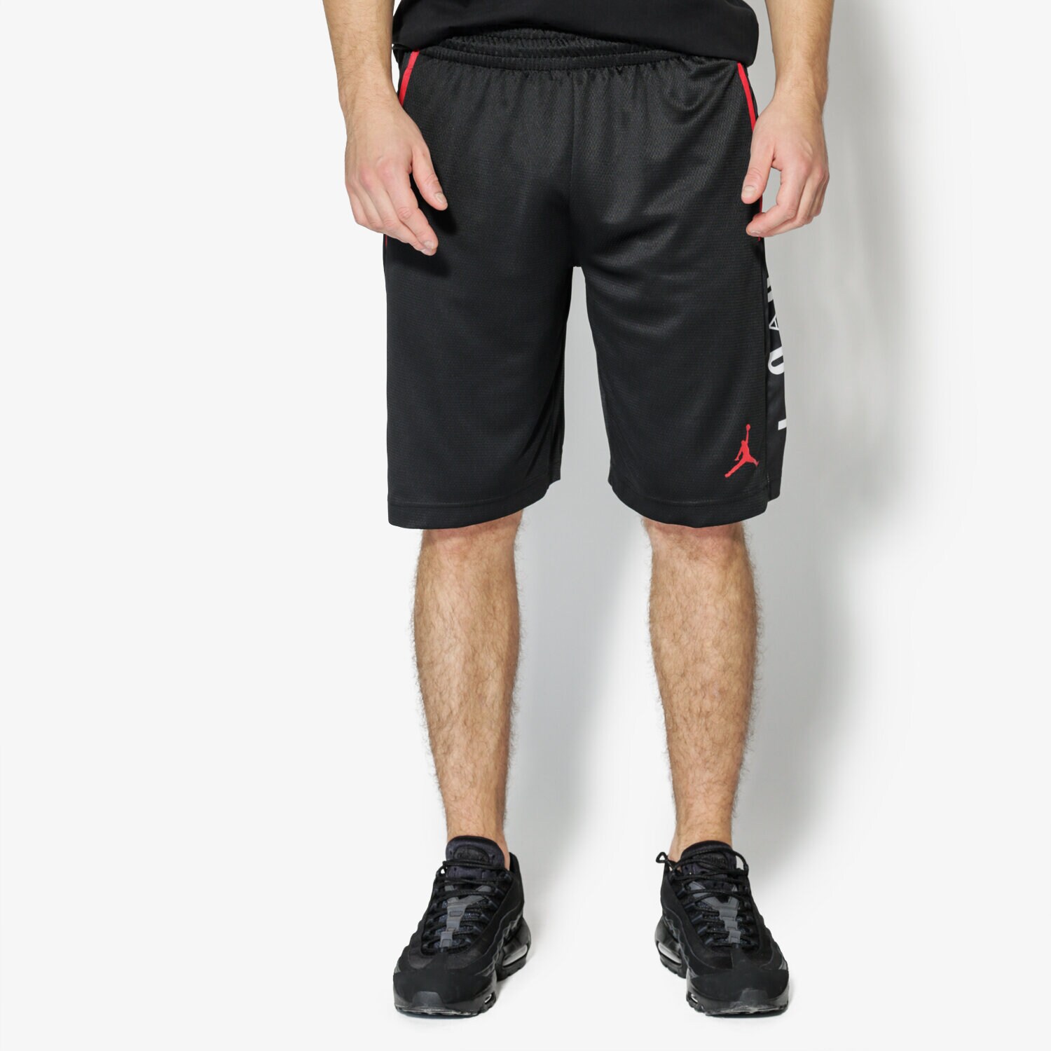 pánské kraťasy JORDAN ŠORTKY  RISE GRAPHIC SHORT 888376-010 ČERNÁ