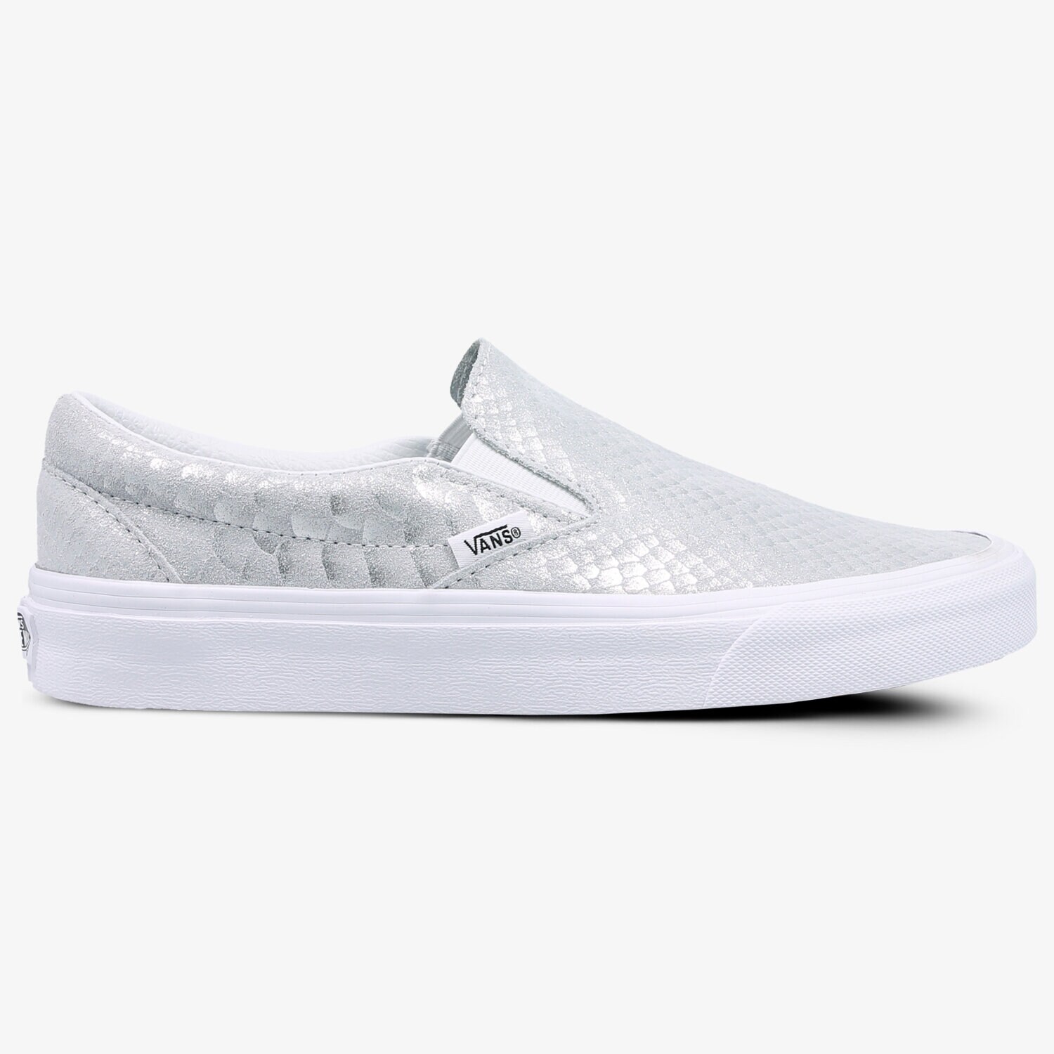 dámské tenisky VANS UA CLASSIC SLIP-ON VA38F7OFA STŘÍBRNÁ