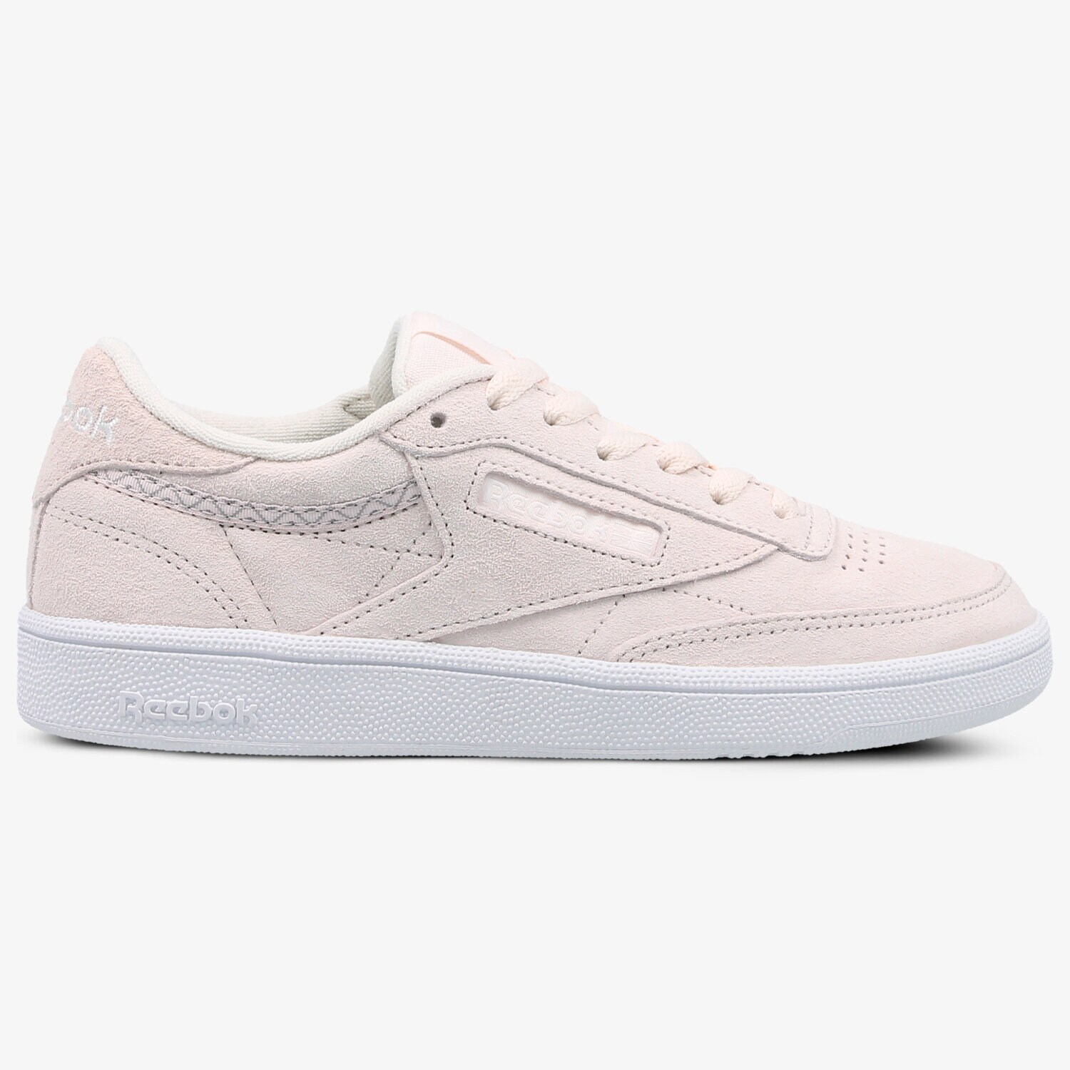 dámské tenisky REEBOK CLUB C 85 TRIM NUBUCK BS9609 BÉŽOVÁ