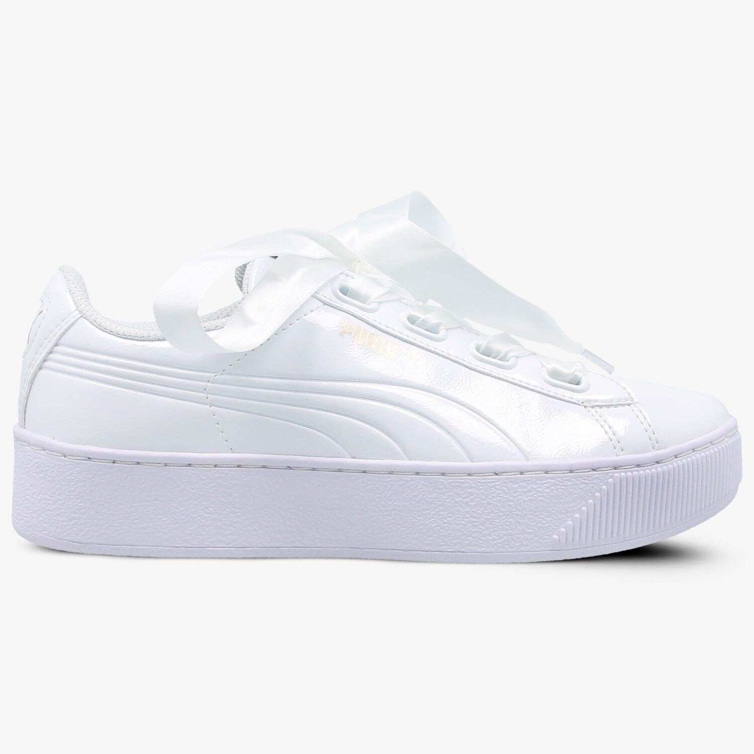 dámské tenisky PUMA VIKKY PLATFORM RIBBON P 36641902 BÍLÁ