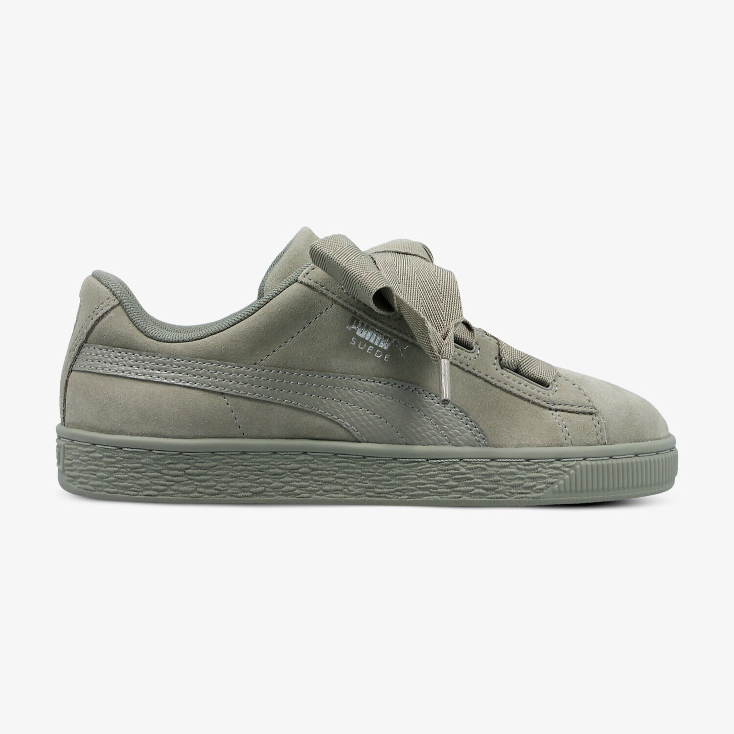 dětské tenisky PUMA SUEDE HEART SNK JR 36491804 ŠEDÁ