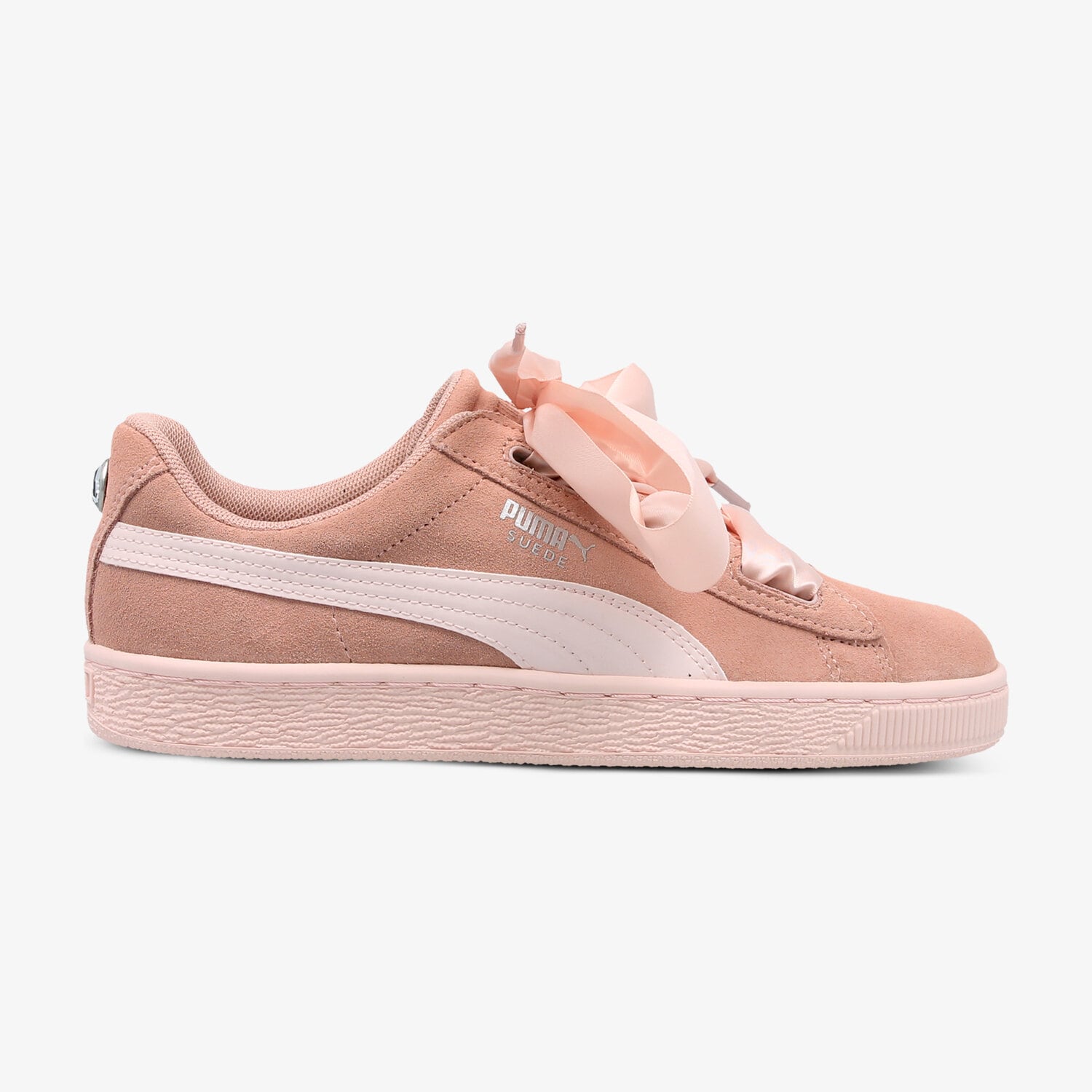 dětské tenisky PUMA SUEDE HEART JEWEL JR 36513801 RŮŽOVÁ