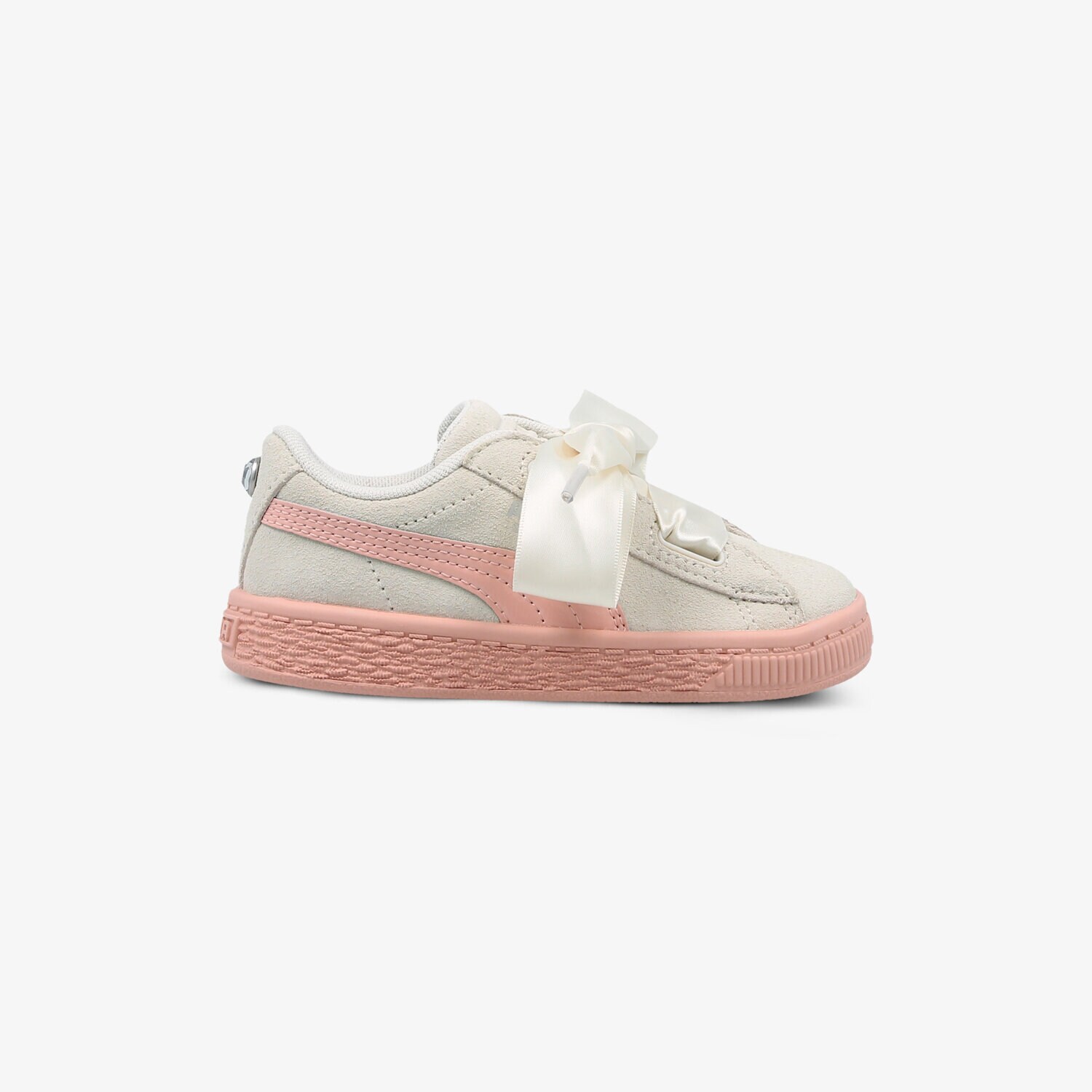 dětské tenisky PUMA SUEDE HEART JEWEL V INF 36514002 BÉŽOVÁ