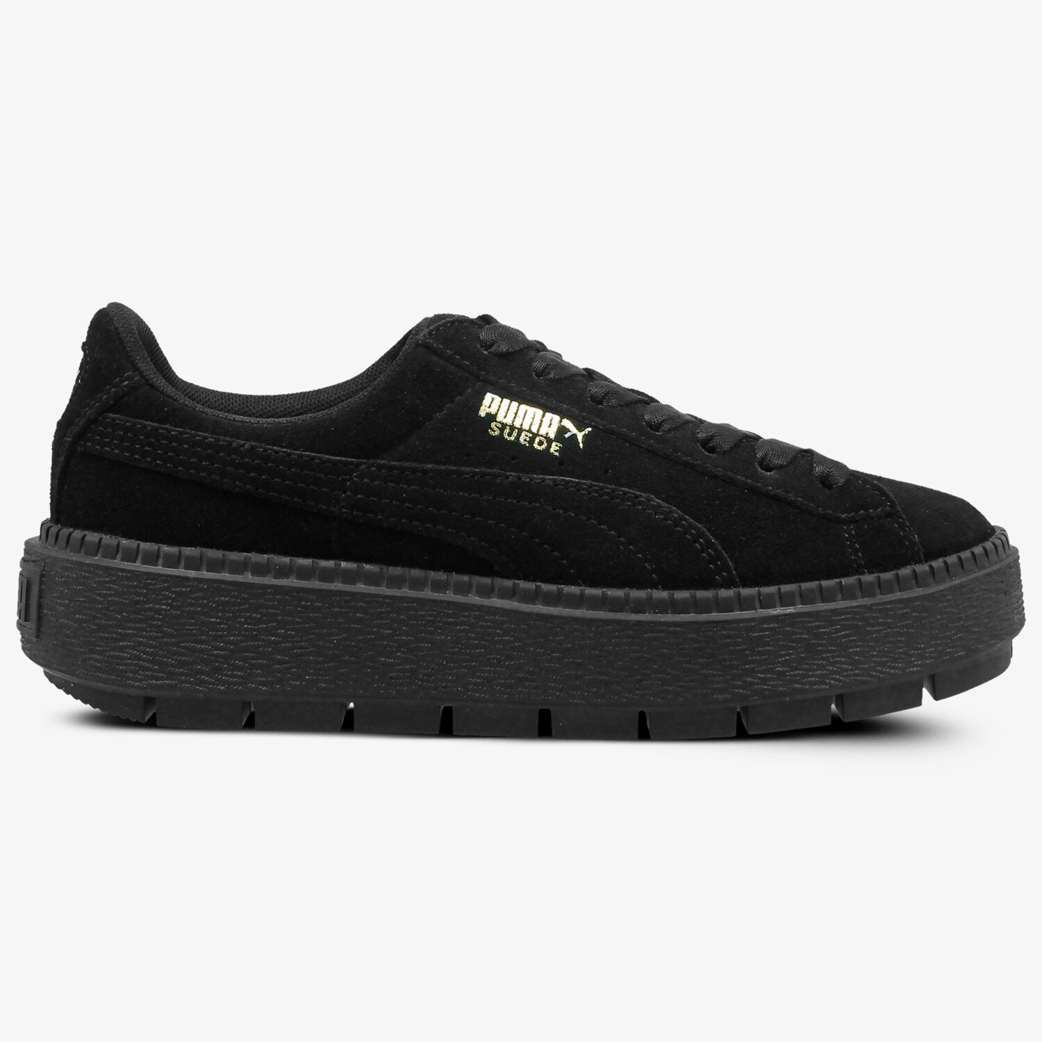 dámské tenisky PUMA SUEDE PLATFORM RUGGED WN'S 36583001 ČERNÁ