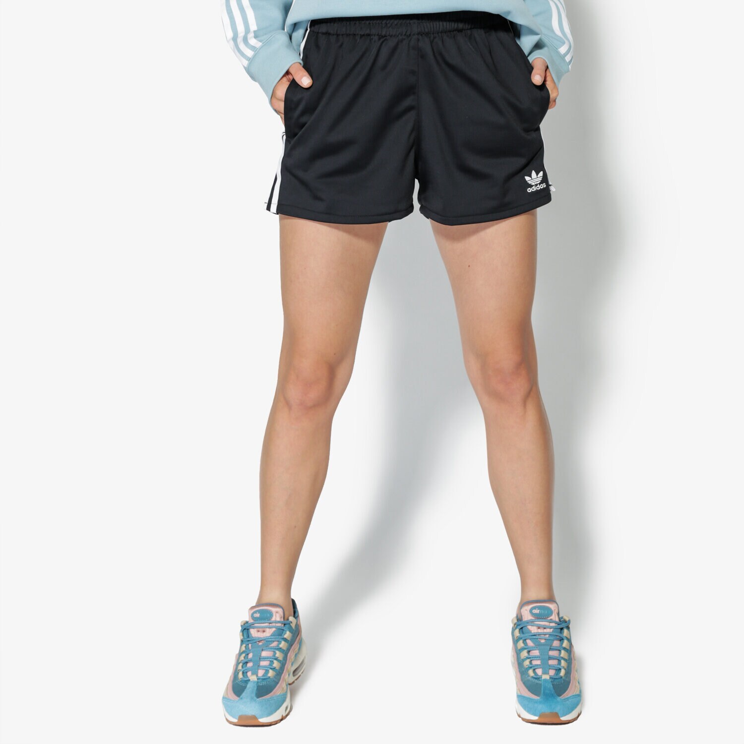 dámské kraťasy ADIDAS ŠORTKY  3 STR SHORT CY4763 ČERNÁ