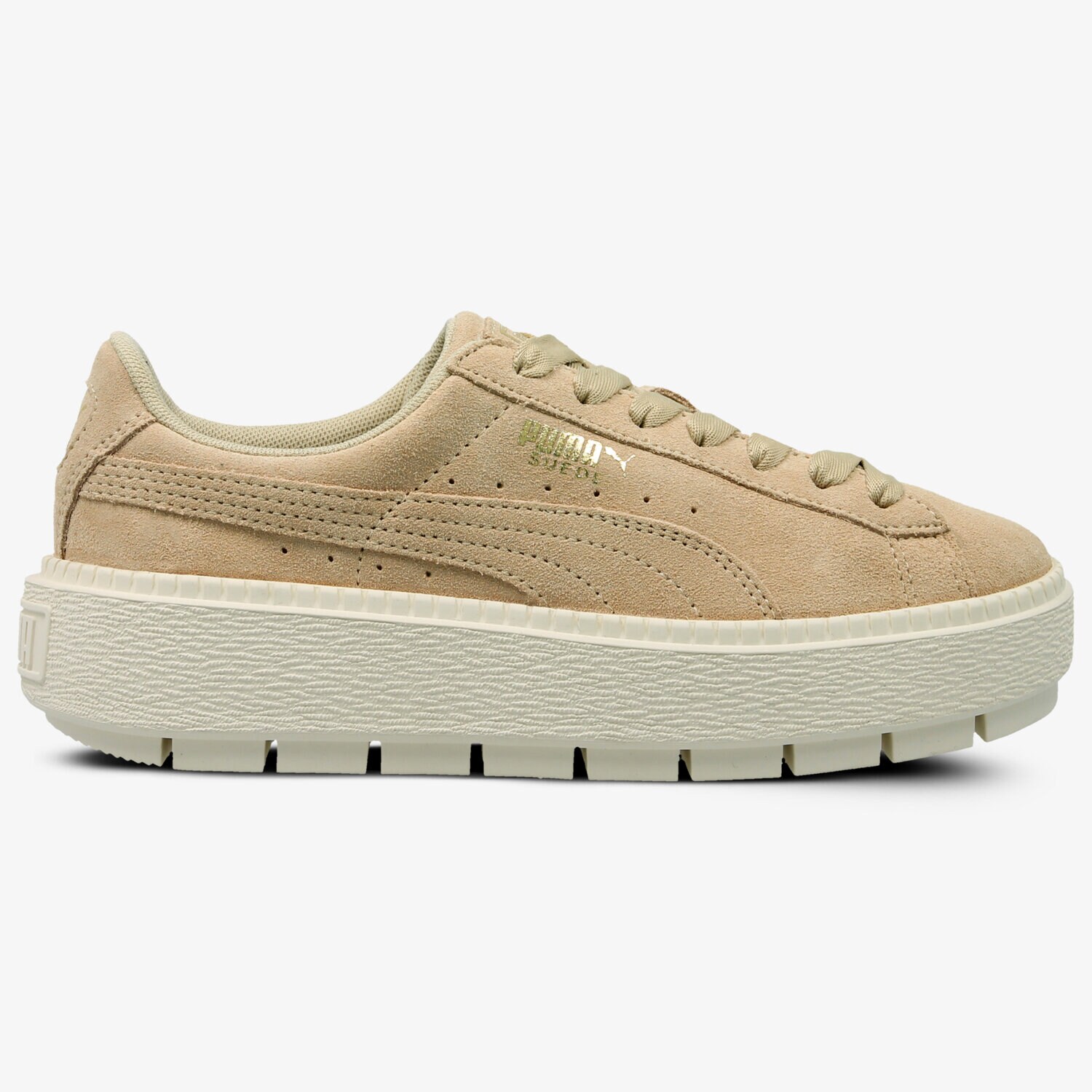 dámské tenisky PUMA SUEDE PLATFORM RUGGED WN'S 36583002 BÉŽOVÁ