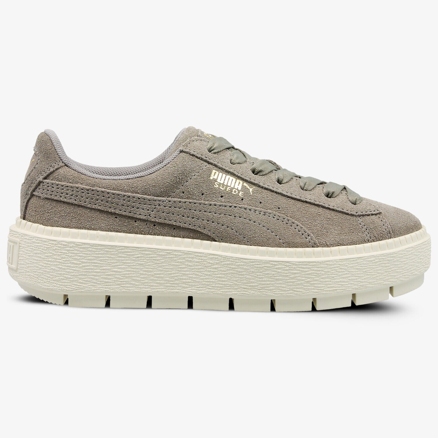 dámské tenisky PUMA SUEDE PLATFORM RUGGED WN'S 36583006 ŠEDÁ