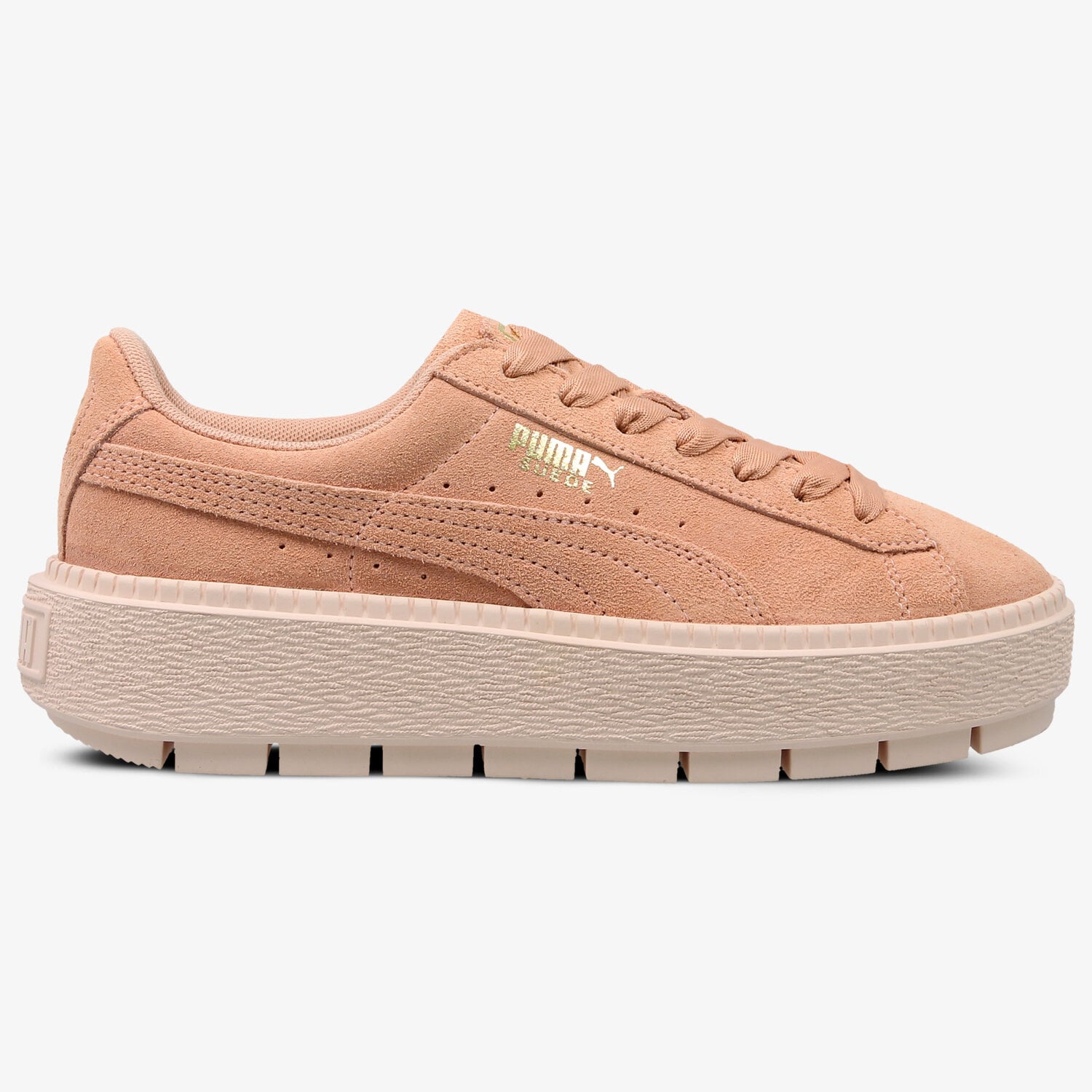 dámské tenisky PUMA SUEDE PLATFORM RUGGED WN'S 36583005 RŮŽOVÁ