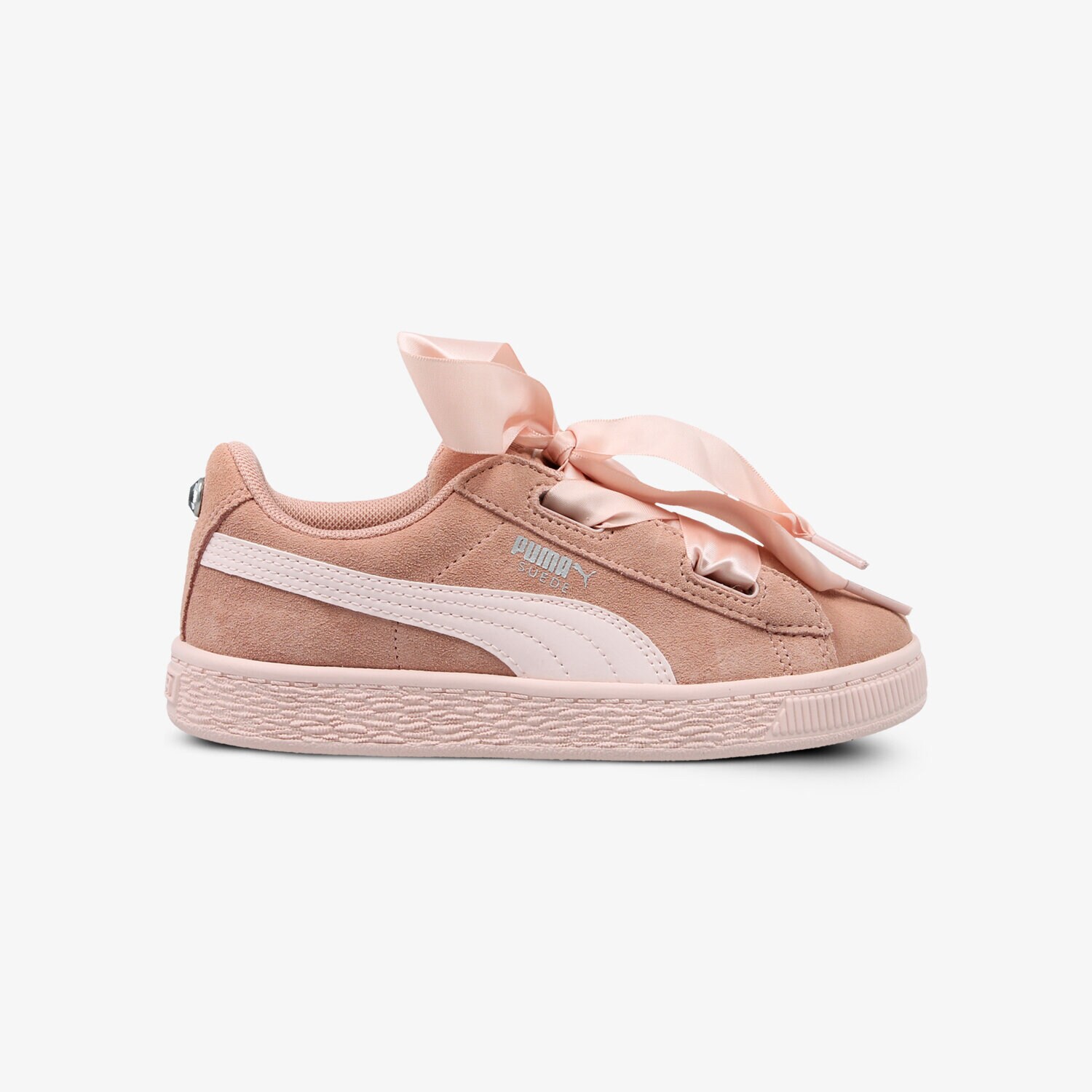 dětské tenisky PUMA SUEDE HEART JEWEL V PS 36513901 RŮŽOVÁ