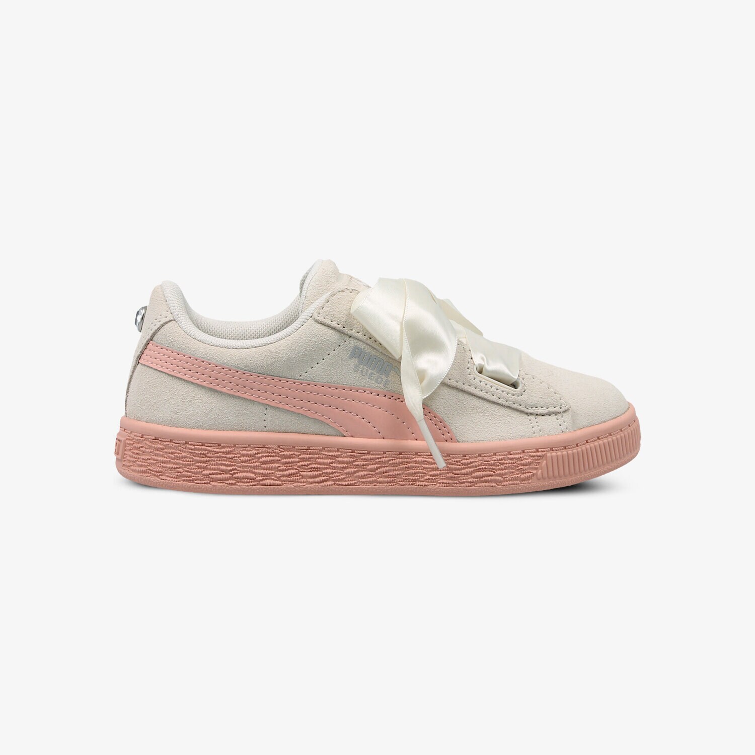 dětské tenisky PUMA SUEDE HEART JEWEL V PS 36513902 BÉŽOVÁ