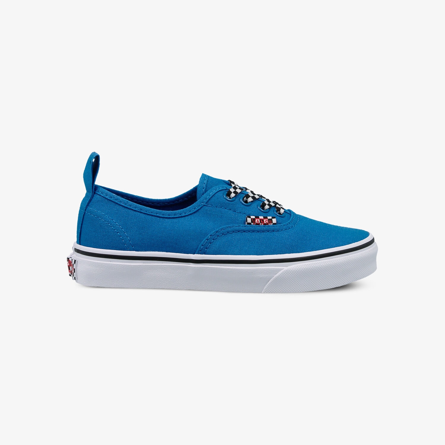 dětské skate boty (skateboardové) VANS UY AUTHENTIC ELASTIC LACE VA38H4Q6G MODRÁ