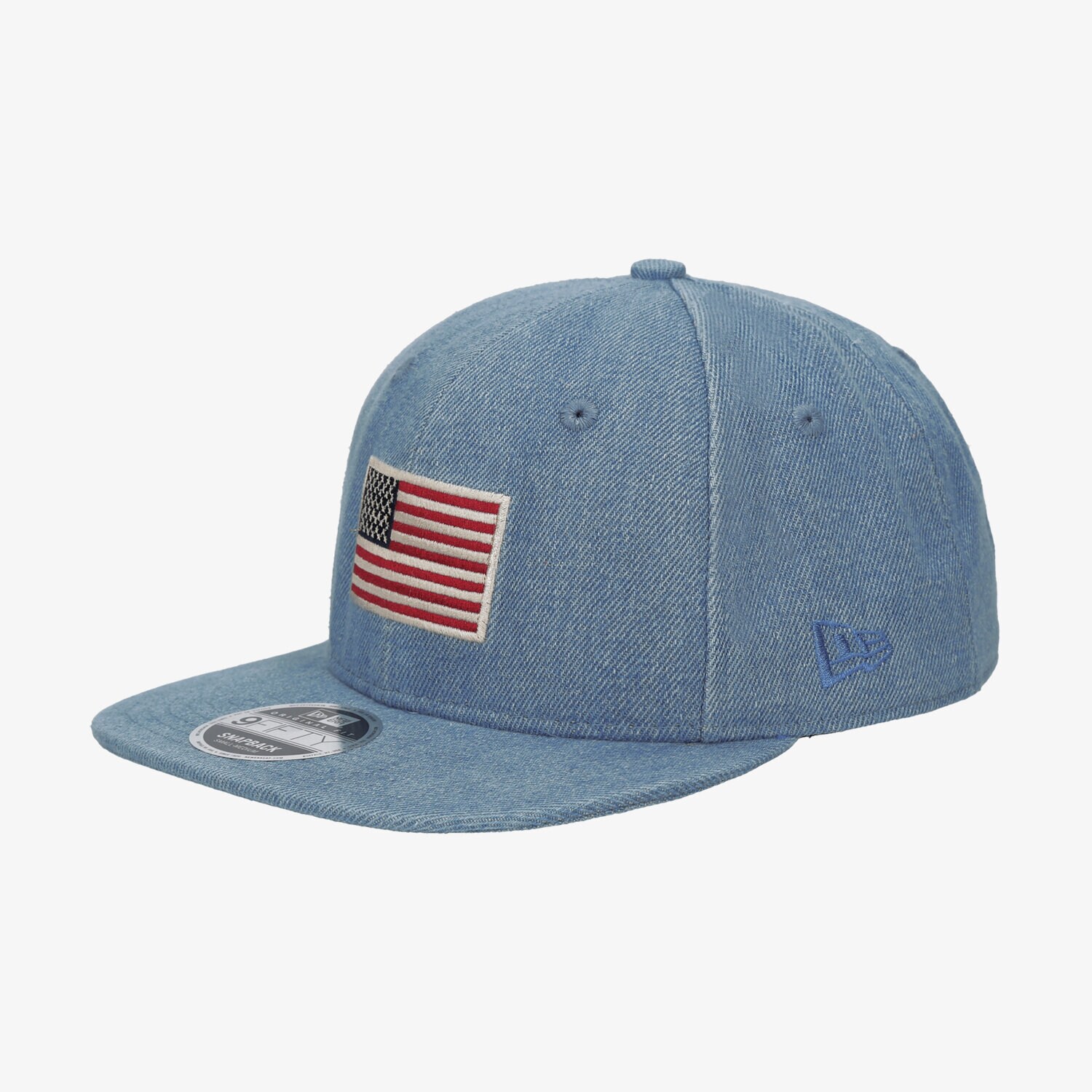 dětská kšiltovka NEW ERA ČEPICE SEASONAL FLAG 9FIFTY OPEN MARKET BLUE 80536690 MODRÁ