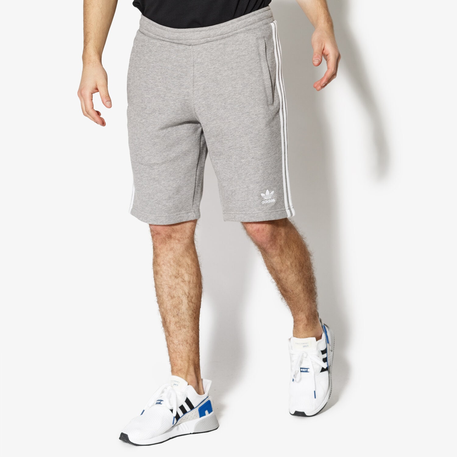 pánské kraťasy ADIDAS ŠORTKY  3-STRIPES SHORT CY4570 ŠEDÁ