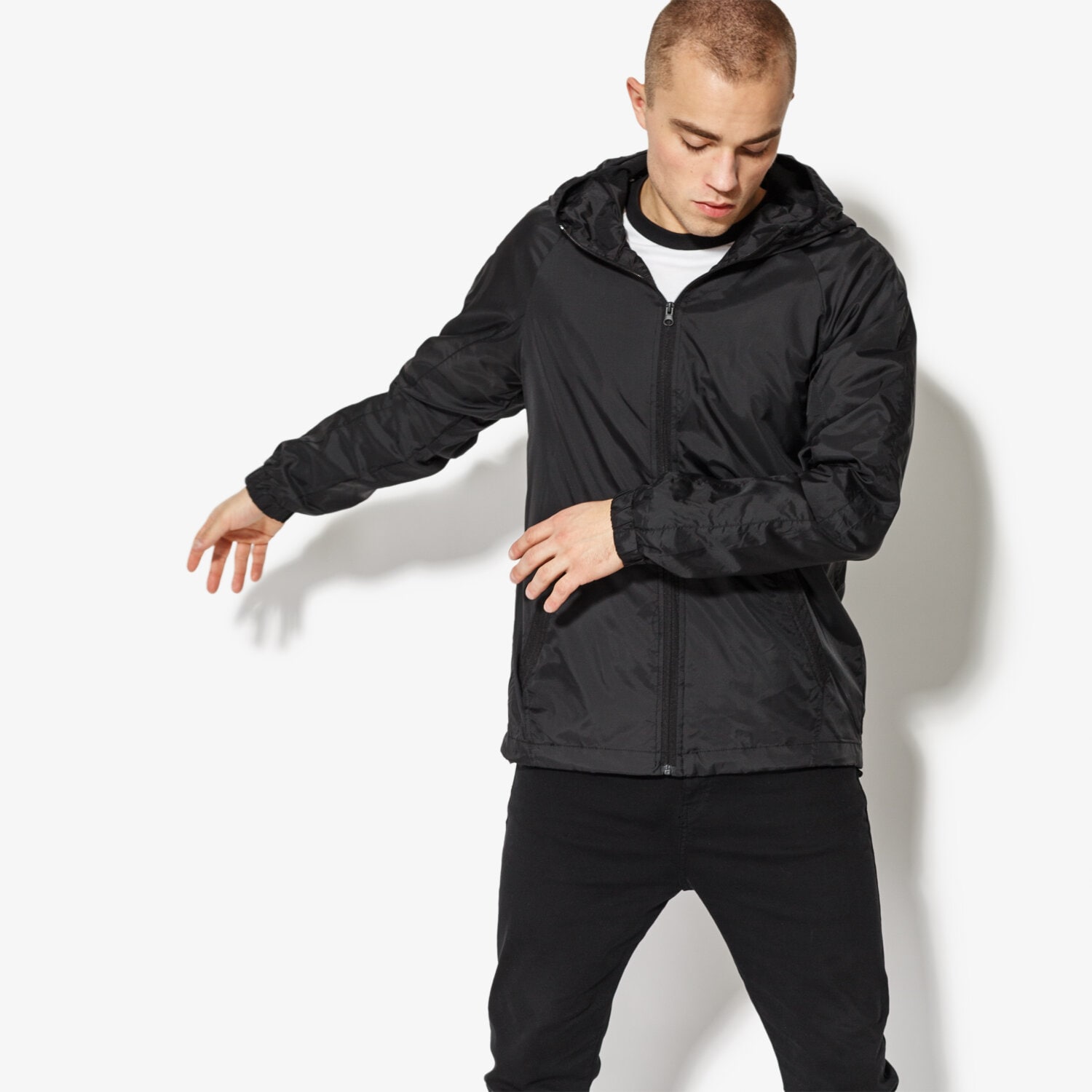 Přechodná bunda pánská (podzimní, jarní) CONFRONT BUNDA PINE CF18KUM28002 ČERNÁ