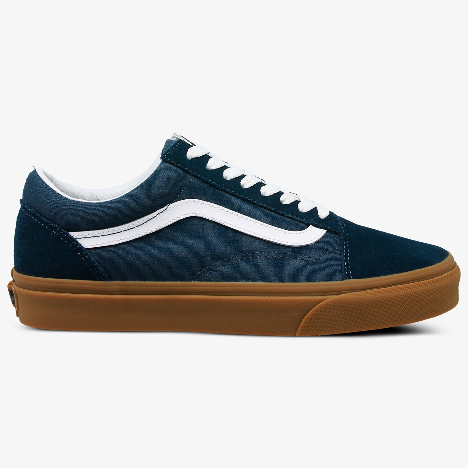 pánské skate boty (skateboardové) VANS UA OLD SKOOL VA38G1Q6OM TMAVOMODRÁ