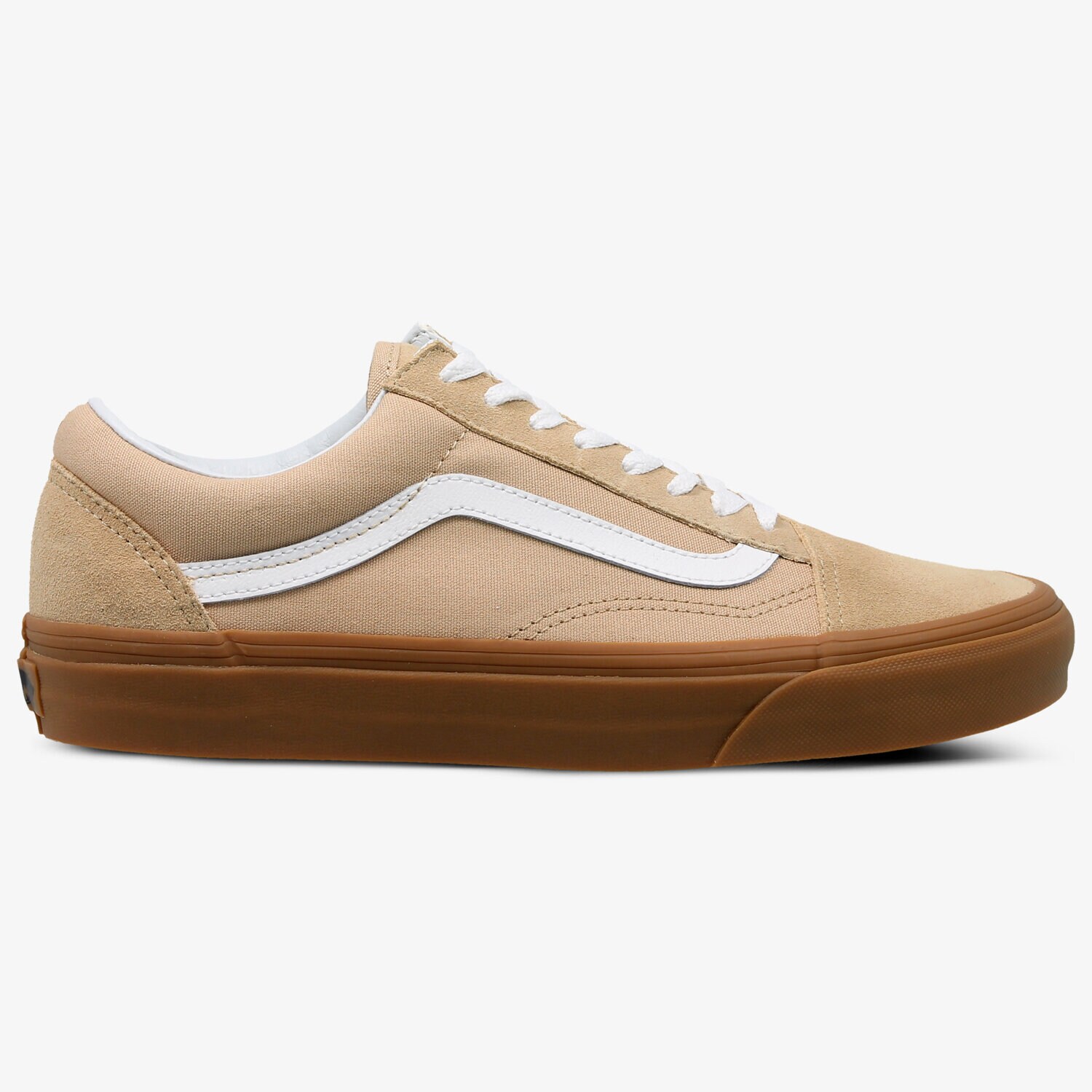 pánské skate boty (skateboardové) VANS UA OLD SKOOL VA38G1QA2M BÉŽOVÁ