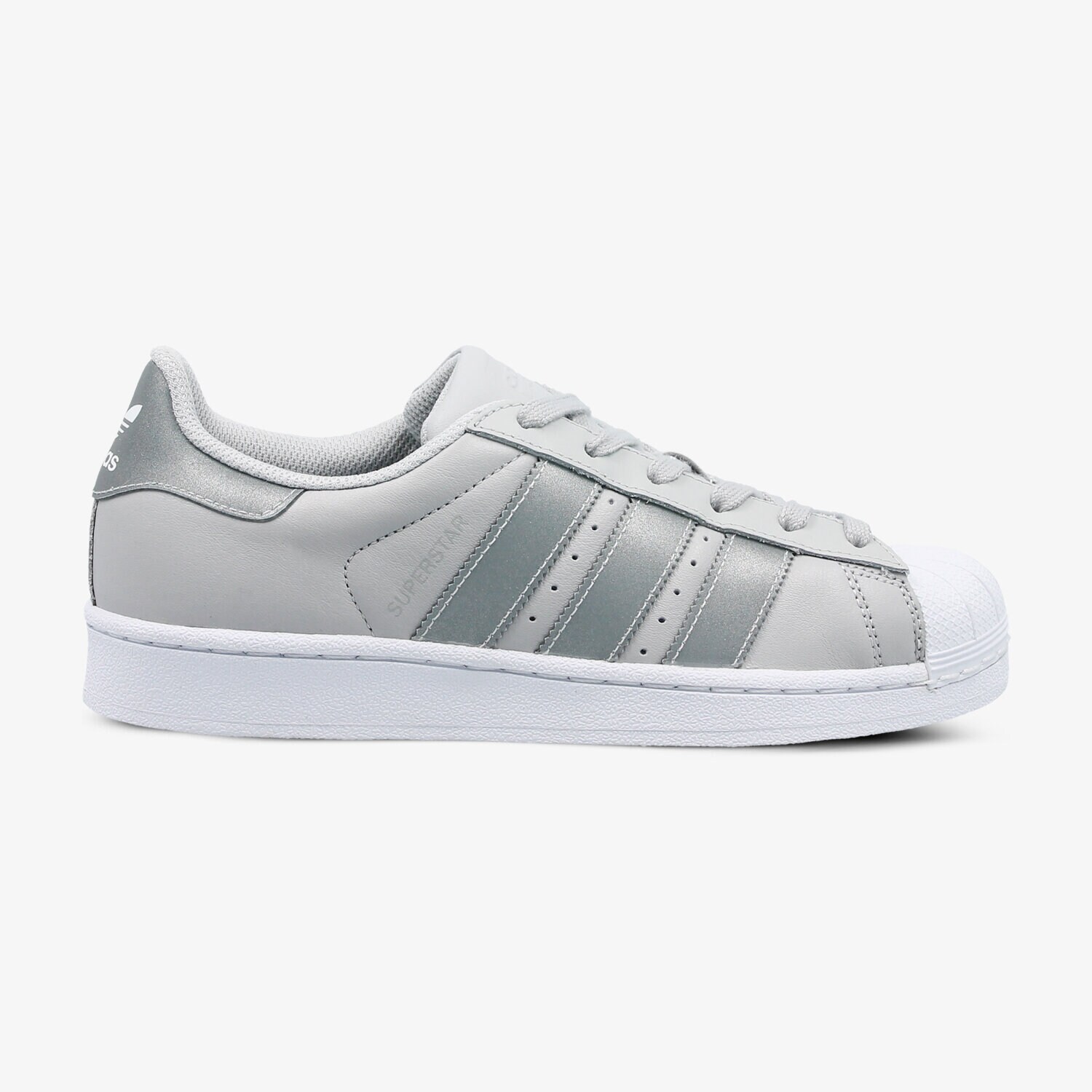 dětské tenisky ADIDAS SUPERSTAR J  CQ2689 ŠEDÁ