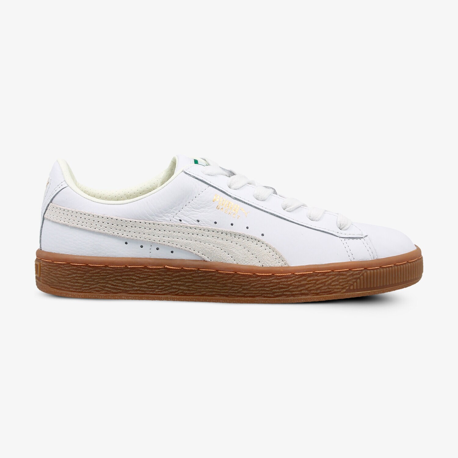 dětské tenisky PUMA BASKET CLASSIC GUM DELUXE JR  36507801 BÍLÁ
