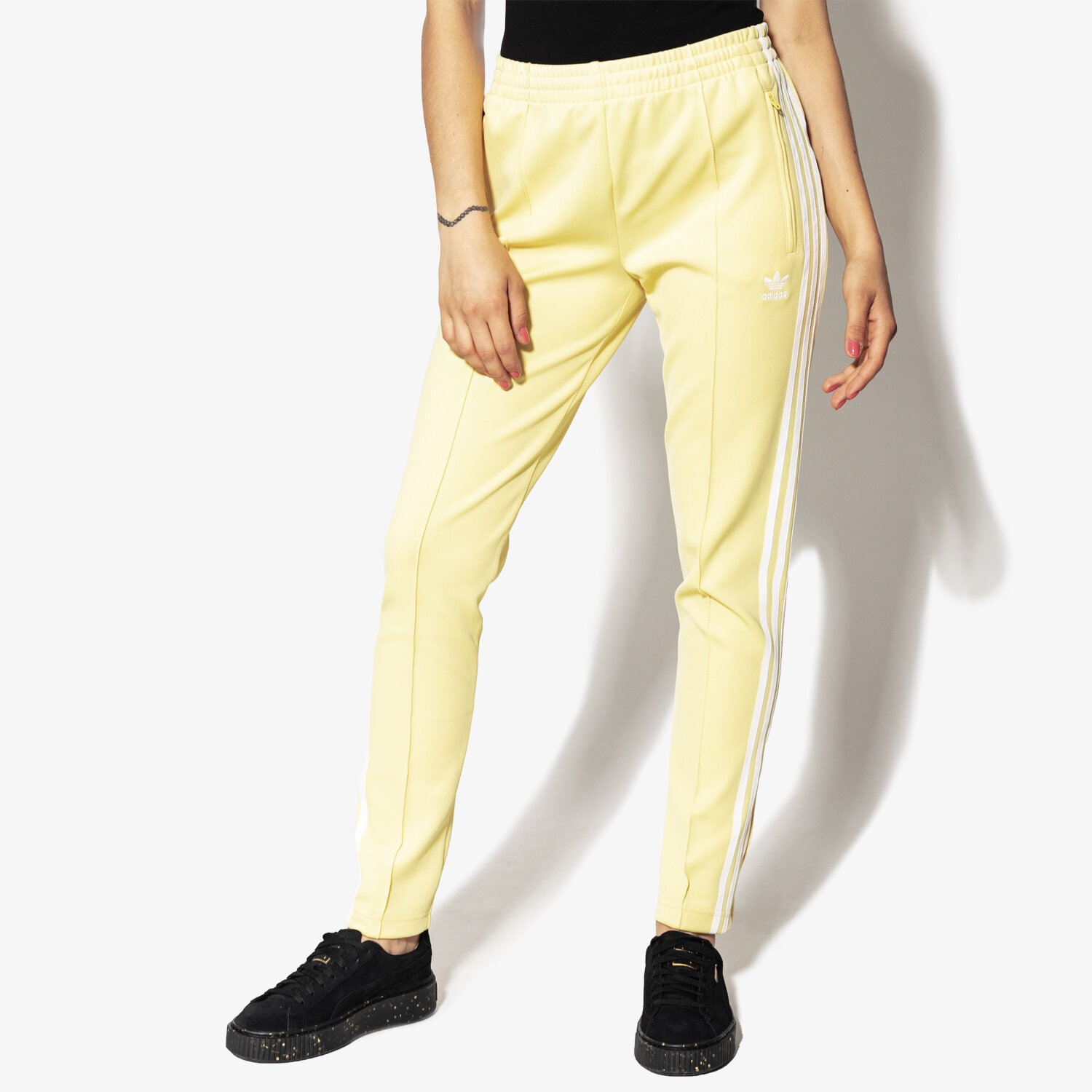 dámské kalhoty ADIDAS KALHOTY  SST TP CE2405 ŽLUTÁ