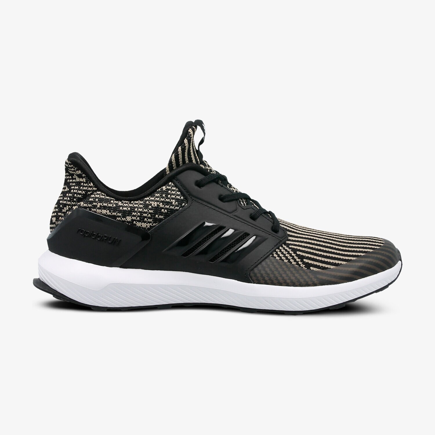 dětské běžecké boty ADIDAS RAPIDARUN KNIT J DB0220 ČERNÁ