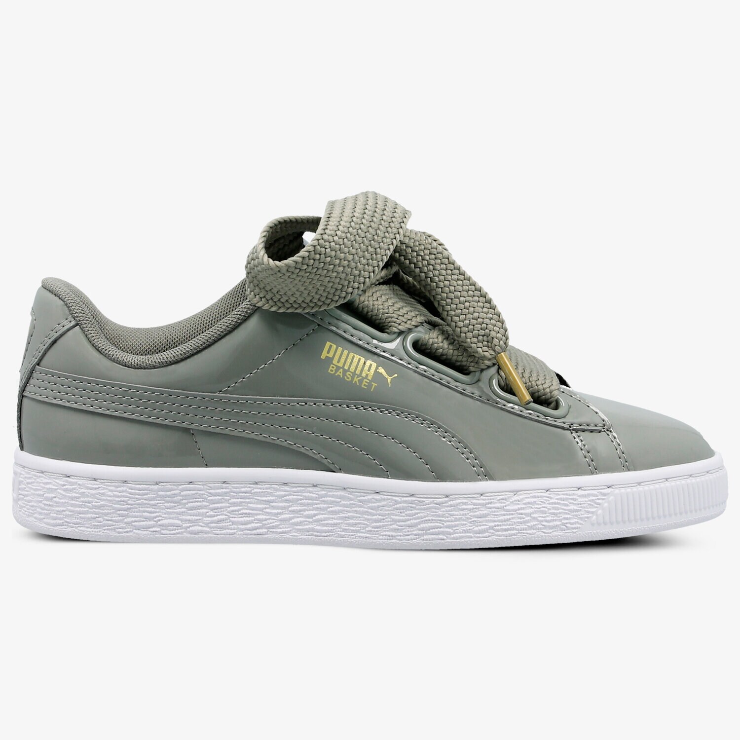 dámské tenisky PUMA BASKET HEART PATENT WN'S 36307312 ŠEDÁ