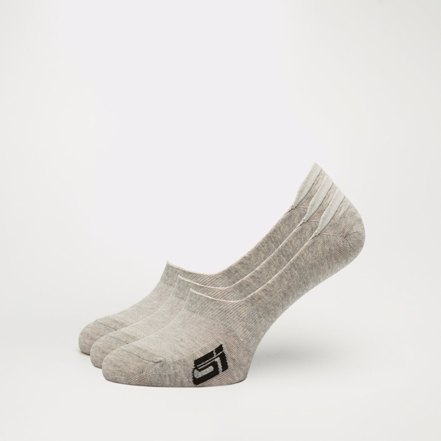 dámské ponožky SIZEER KOTNÍKOVÉ PONOŽKY FOOTIE GREY FOOTIES SI18FTD01003 ŠEDÁ