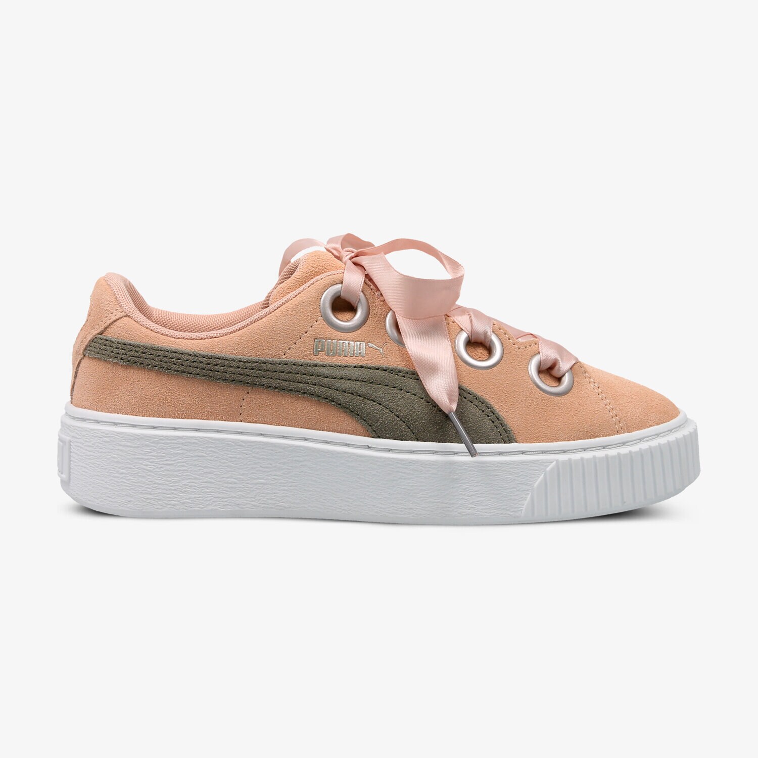 dětské tenisky PUMA PLATFORM KISS JR 36745904 RŮŽOVÁ