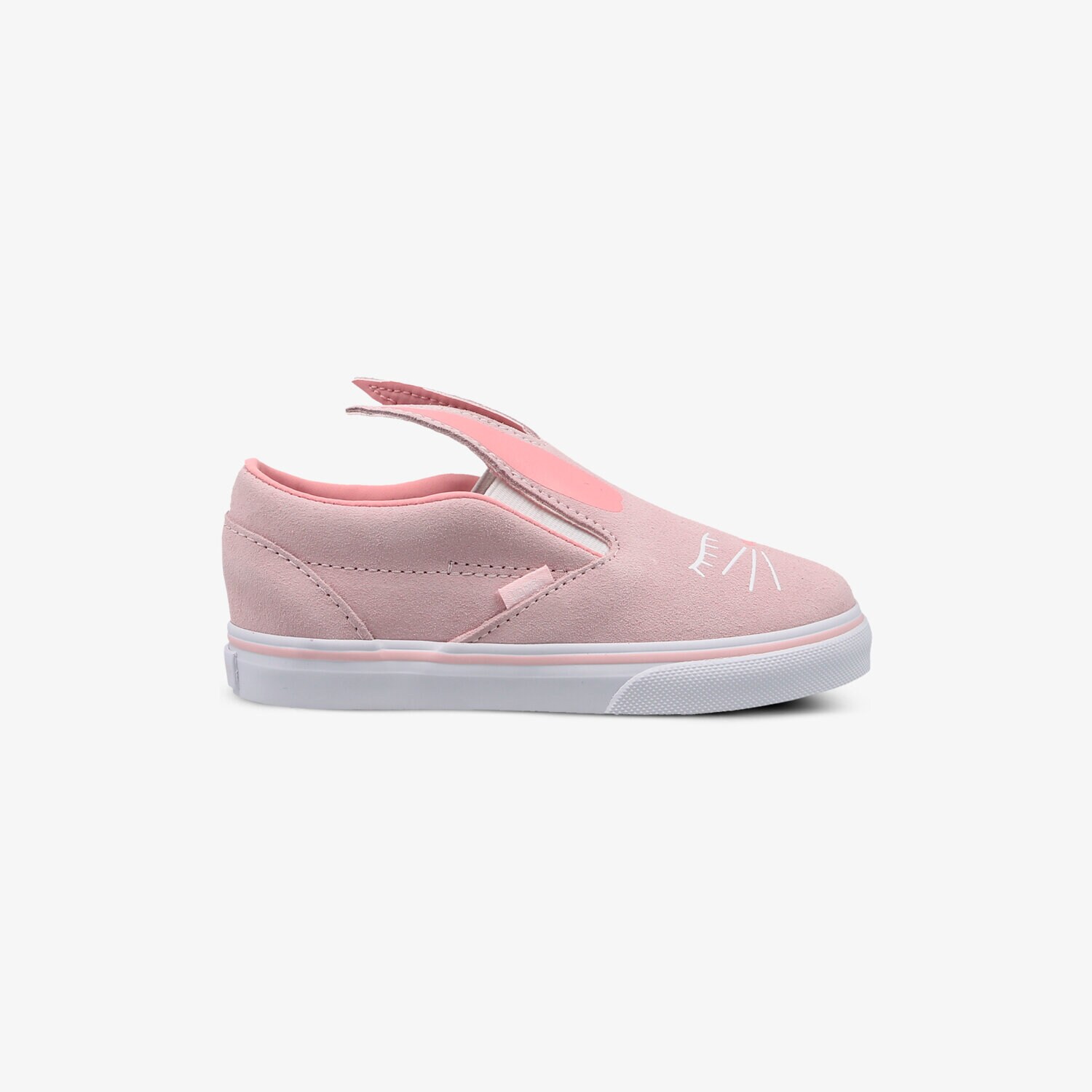 dětské skate boty (skateboardové) VANS TD SLIP-ON BUNNY VA3MTZQ1C RŮŽOVÁ
