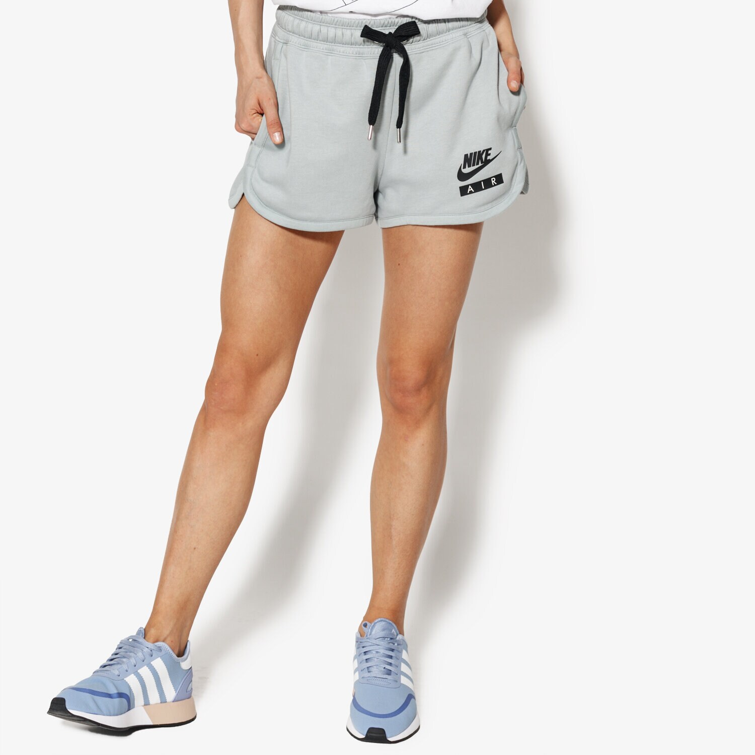 dámské kraťasy NIKE ŠORTKY  W NSW SHORT FT AIR AA1180-019 ZELENÁ