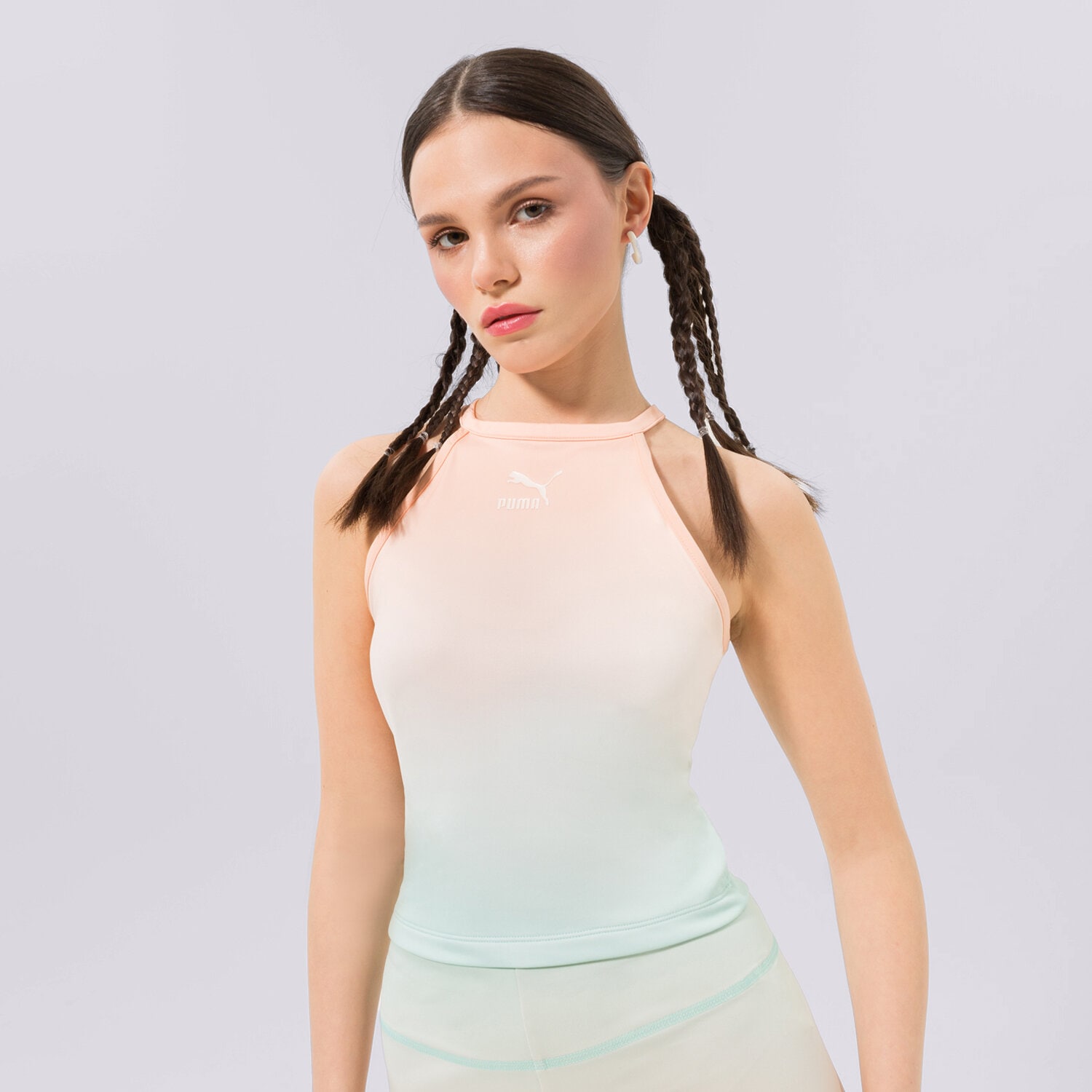 dámský top PUMA TOP 845841 845841 76 VÍCEBAREVNÁ