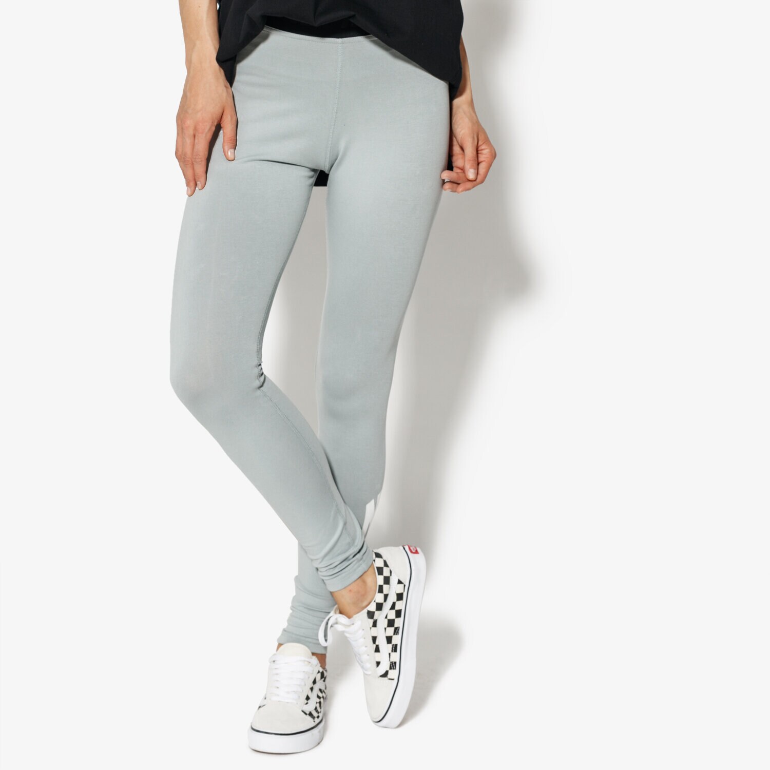dámské kalhoty NIKE LEGGINGS W NSW LGGNG LEGASEE HW 933346-019 ZELENÁ