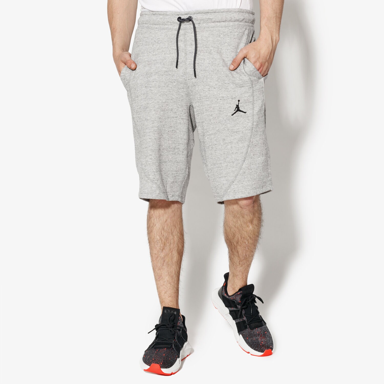 pánské kraťasy JORDAN ŠORTKY  JSW WINGS LITE SHORT 914434-063 ŠEDÁ