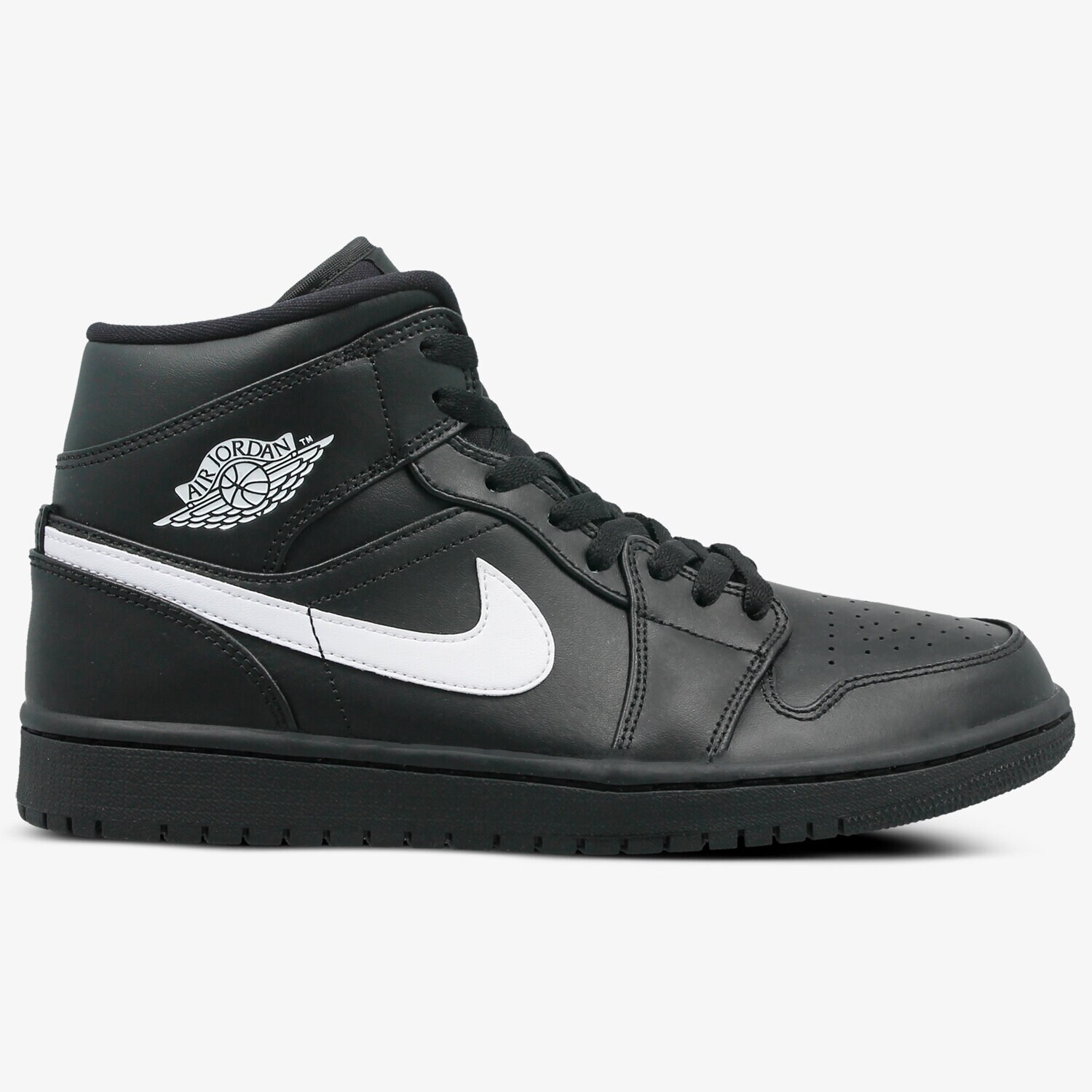 pánské tenisky AIR JORDAN 1 MID 554724-049 ČERNÁ
