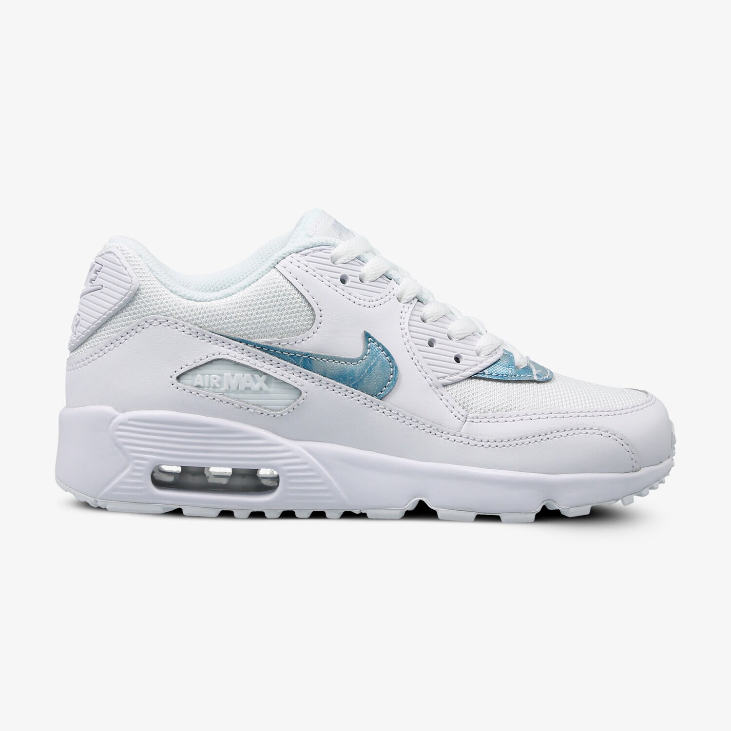 dětské tenisky NIKE AIR MAX 90 MESH BG 833418-111 BÍLÁ