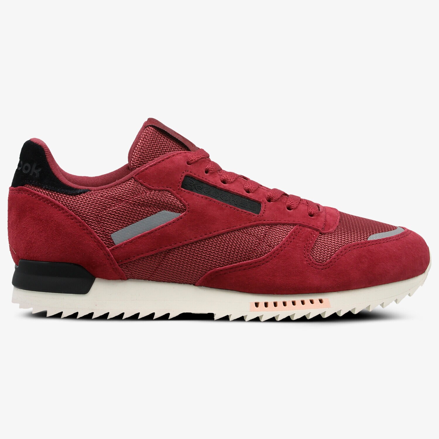 pánské tenisky REEBOK CL LEATHER RIPPLE SN BS9791 BORDOVÁ