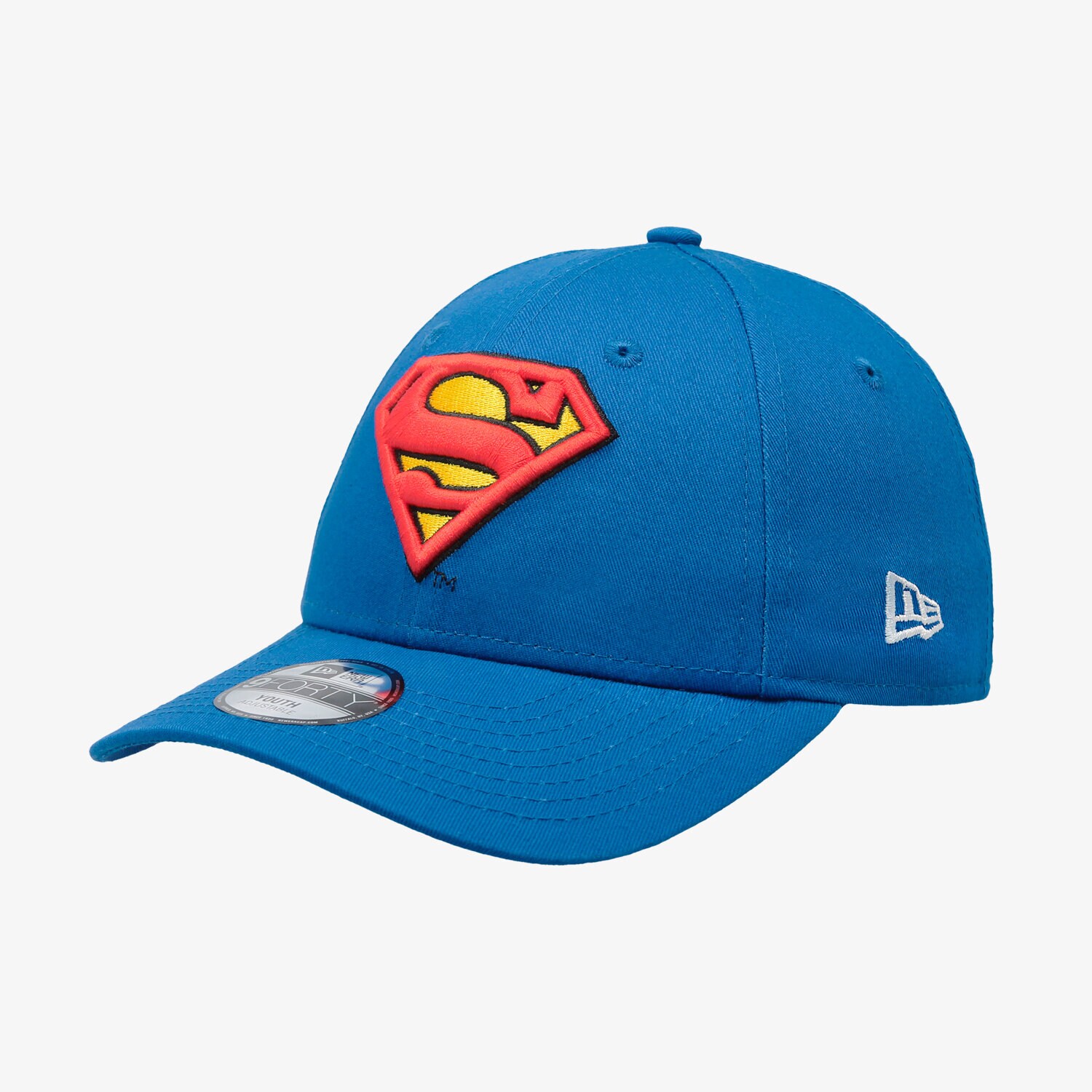 dětská kšiltovka NEW ERA ČEPICE BOYS ESSENTIAL 9FORTY SUPERMAN SUPERMAN OTC 80536526 MODRÁ