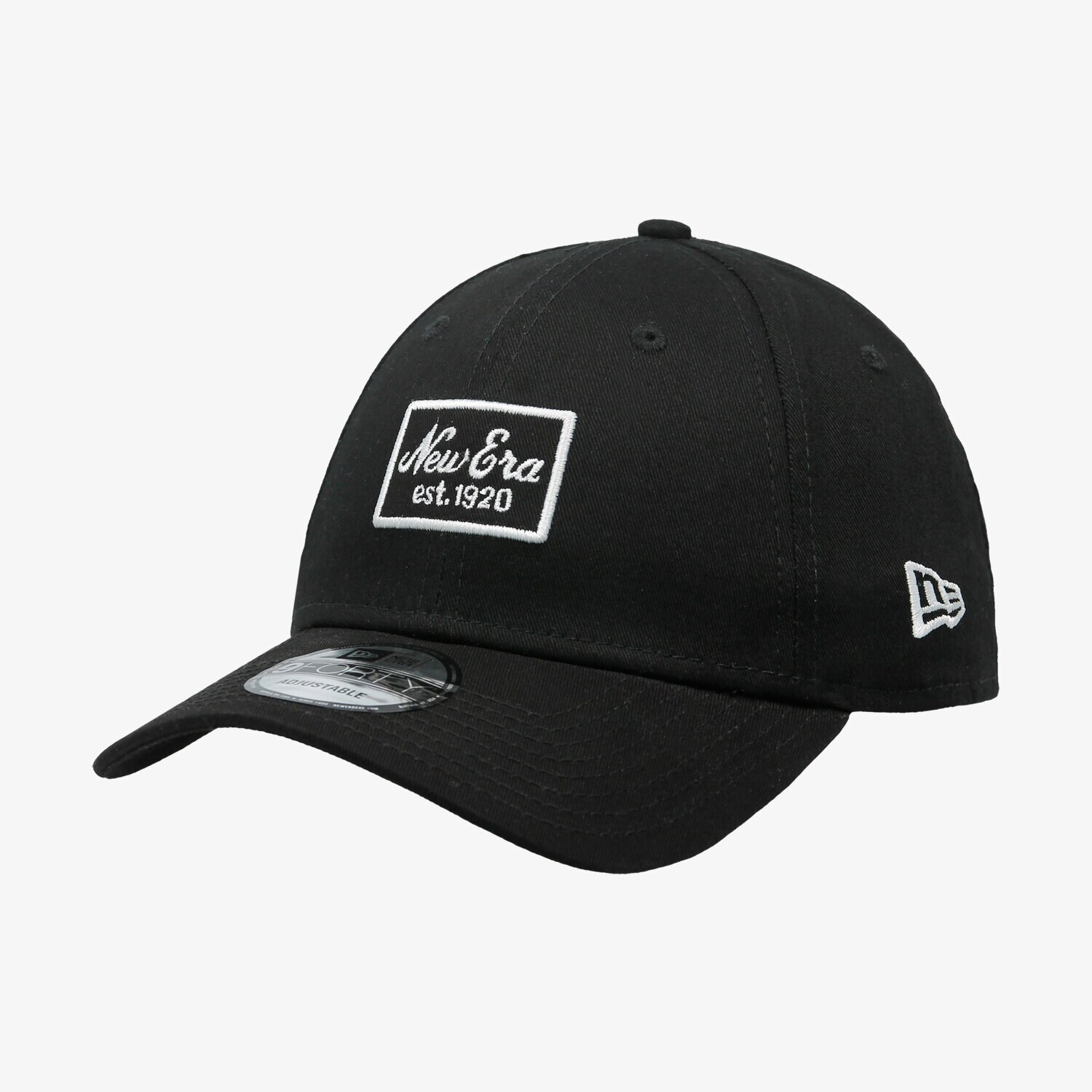 pánská kšiltovka NEW ERA ČEPICE NE SCRIPT PATCH 9FORTY NONE BLK 80581014 ČERNÁ