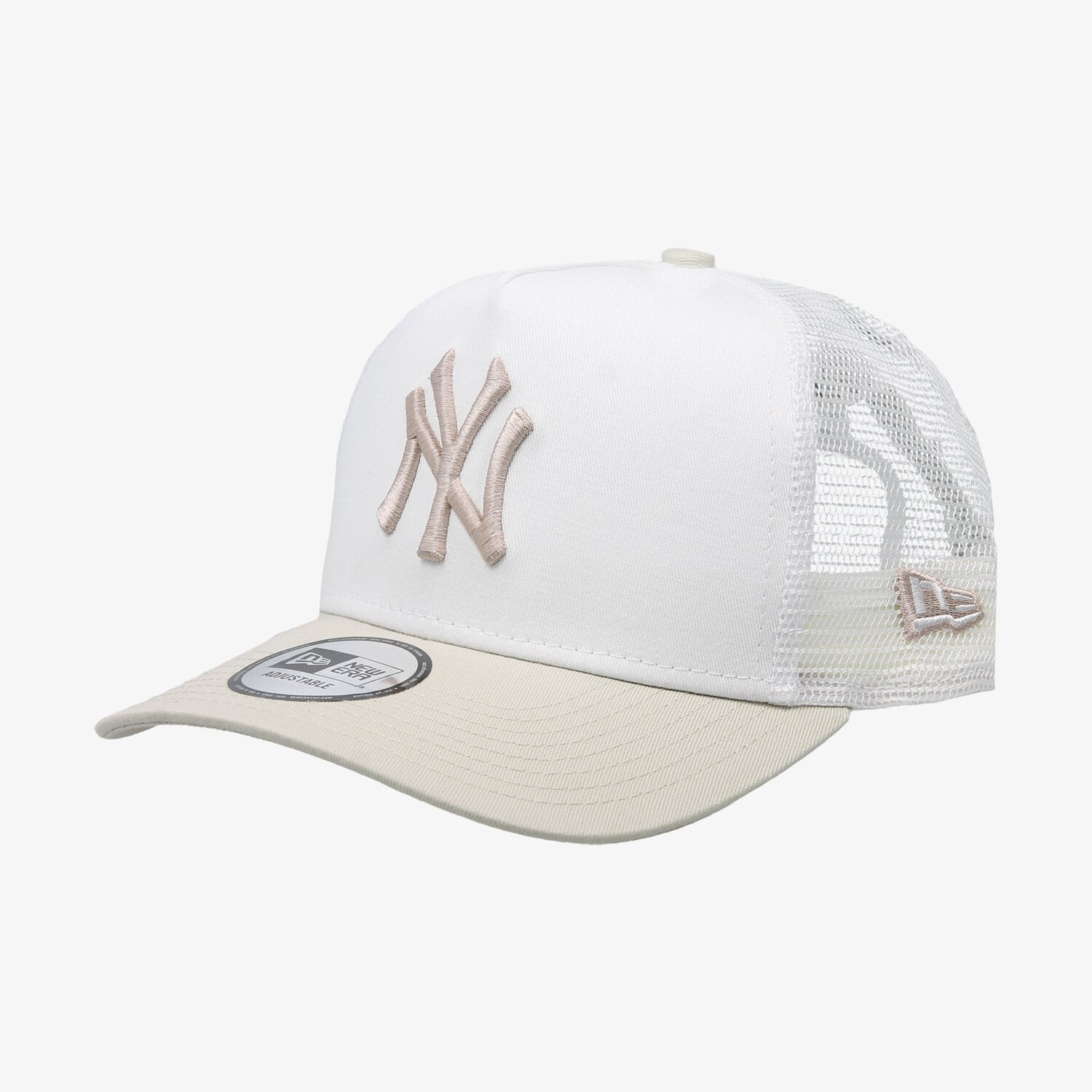 pánská kšiltovka NEW ERA ČEPICE ESSENTIAL TRUCKER NY YANKEES NEW YORK YANKEES 80581002 BÍLÁ