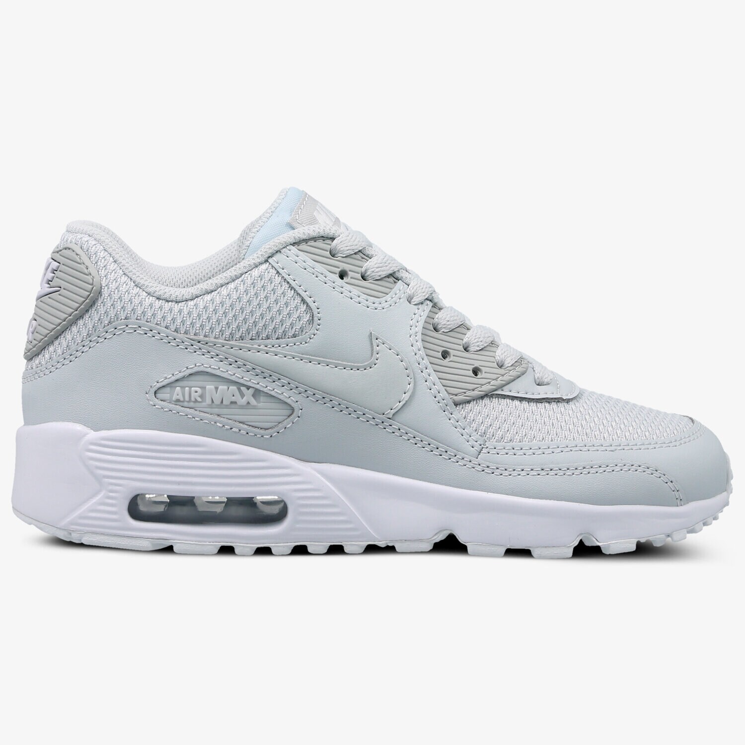 dětské tenisky NIKE AIR MAX 90 MESH BG 833418-022 ŠEDÁ