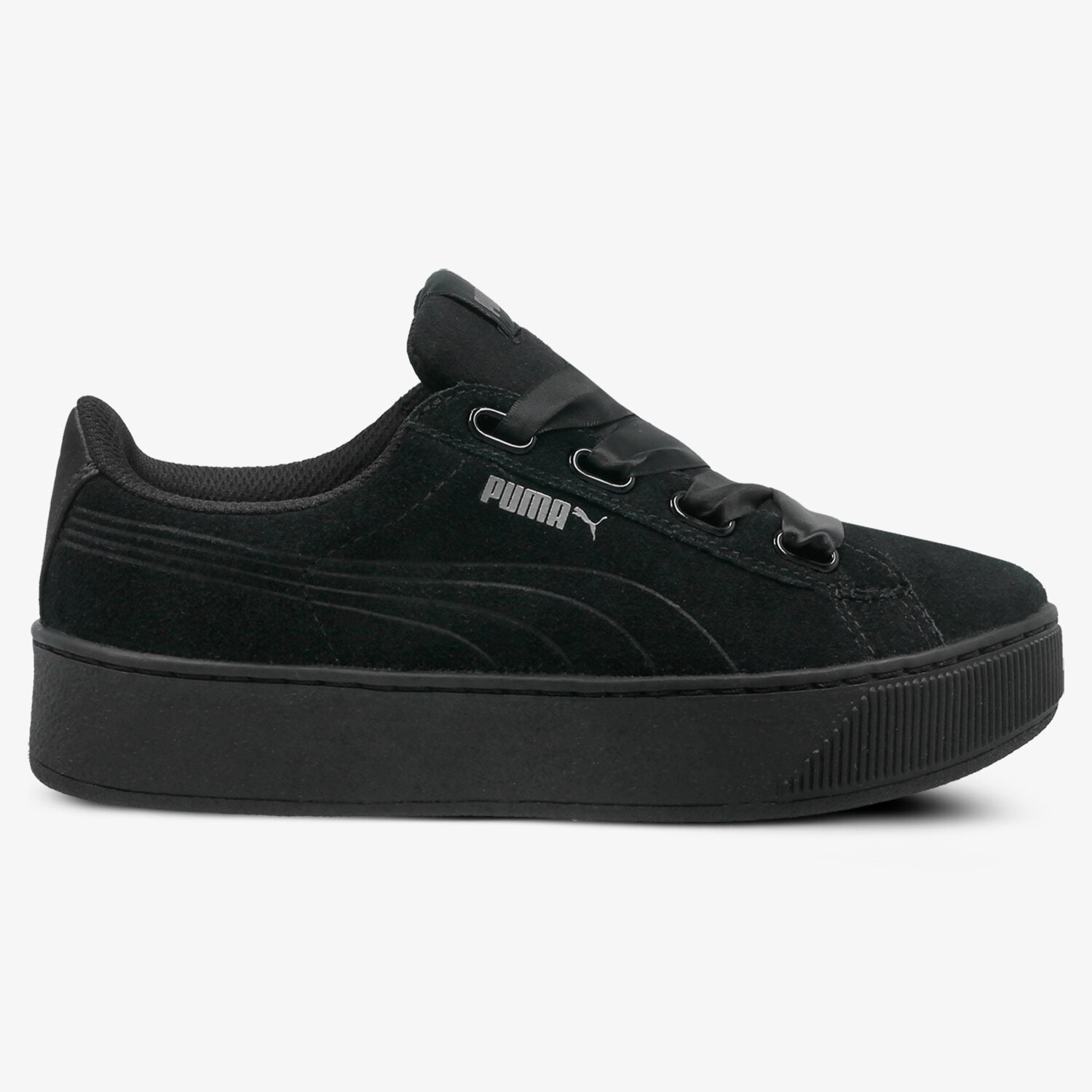 dámské tenisky PUMA VIKKY PLATFORM RIBBON S 36641801 ČERNÁ