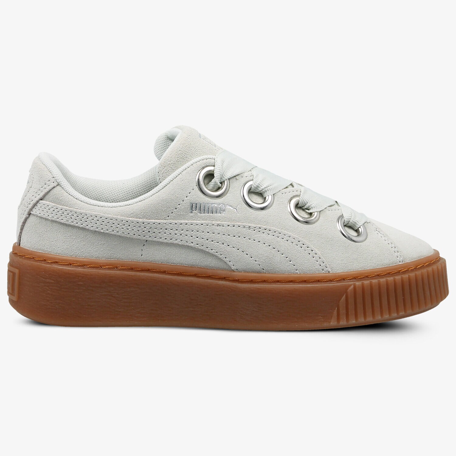 dámské tenisky PUMA PLATFORM V2 SUEDE 36646102 BÉŽOVÁ