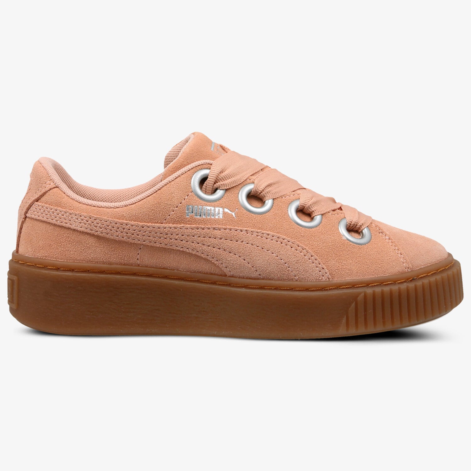 dámské tenisky PUMA PLATFORM V2 SUEDE 36646103 RŮŽOVÁ