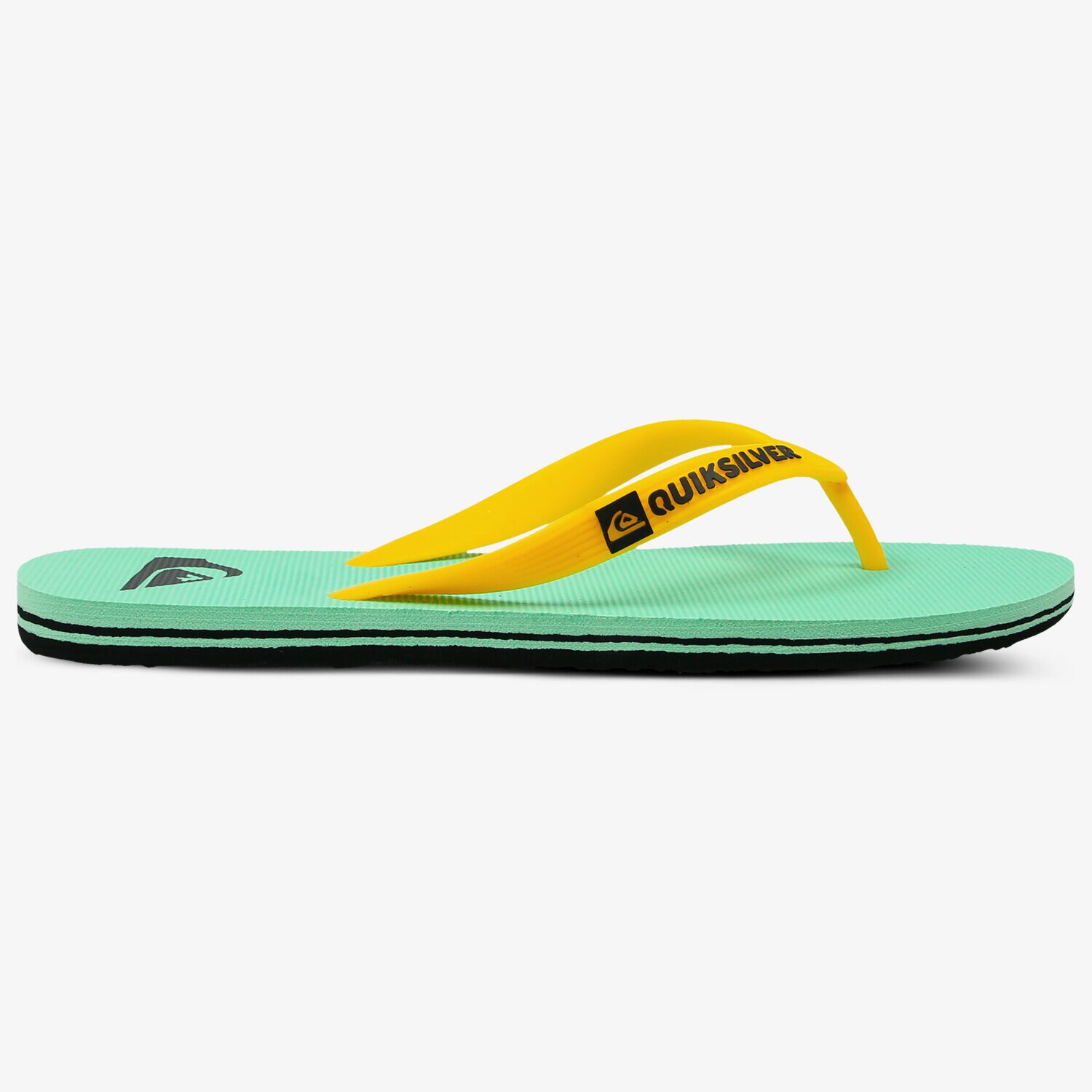 pánské pantofle QUIKSILVER MOLOKAI  AQYL100601XKGW ZELENÁ