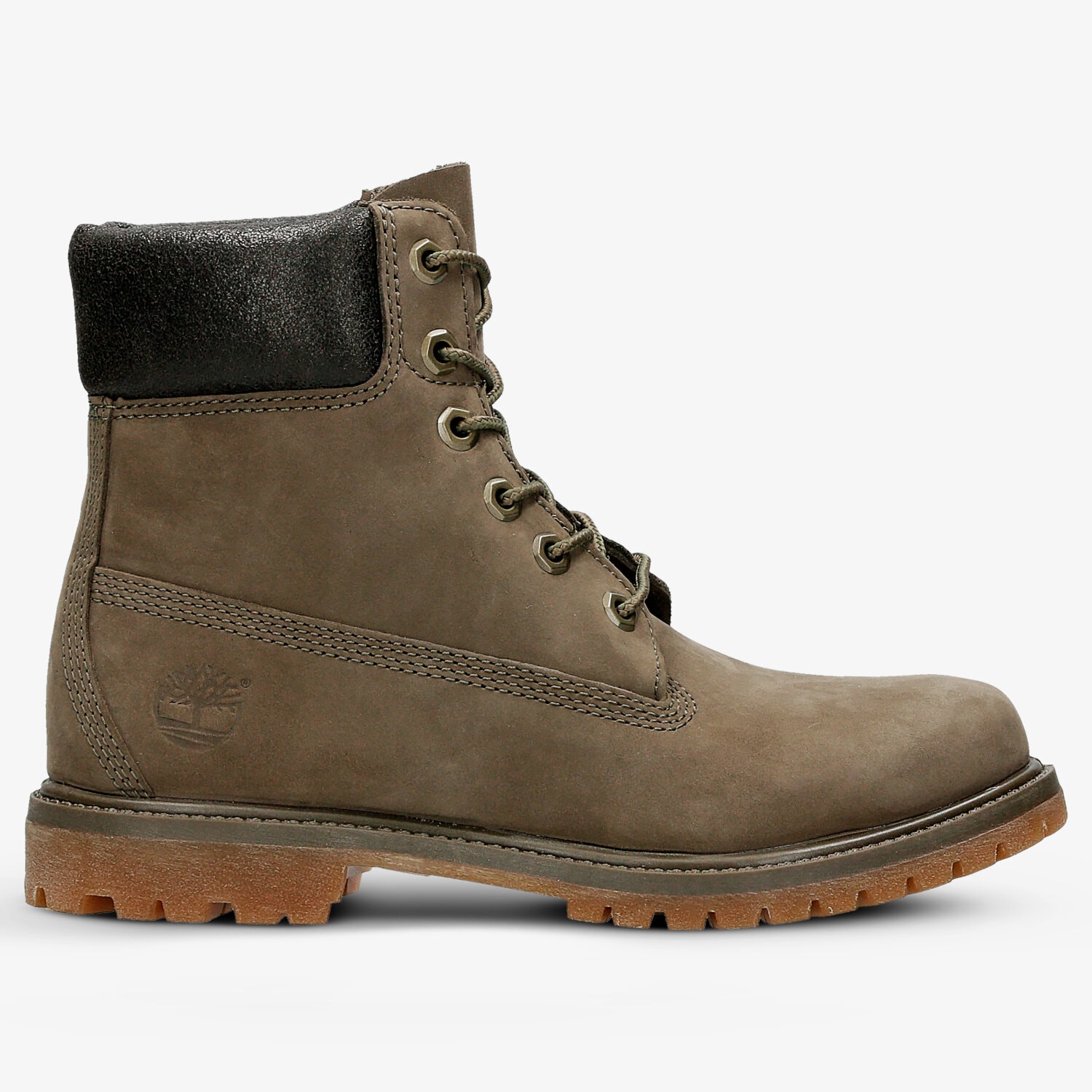 dámské kotníkové boty TIMBERLAND PREMIUM 6 INCH BOOT - W  A1HZM HNĚDÁ