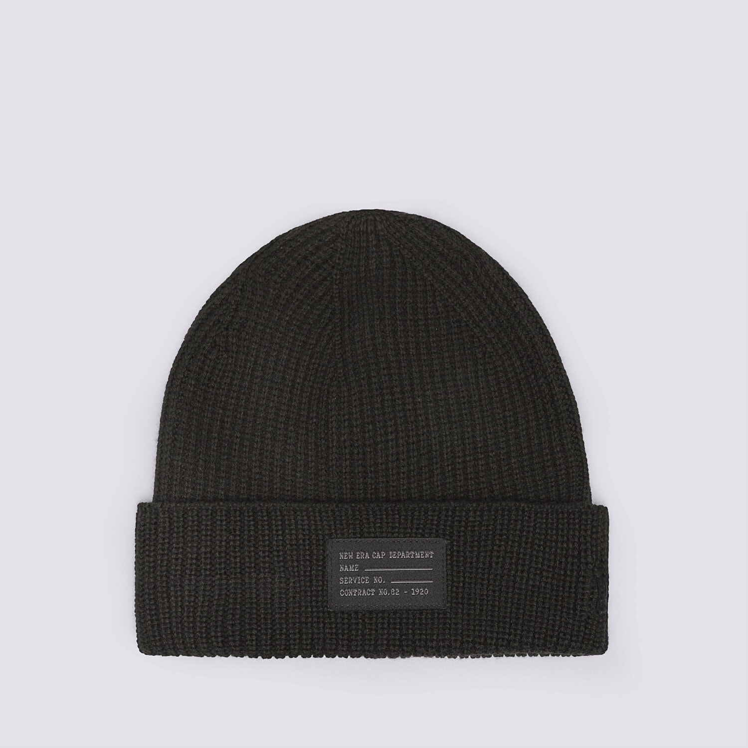 pánská čepice NEW ERA ČEPICE WOOL MIX WATCH BEANIE NEW ERA BLK 60285122 ČERNÁ