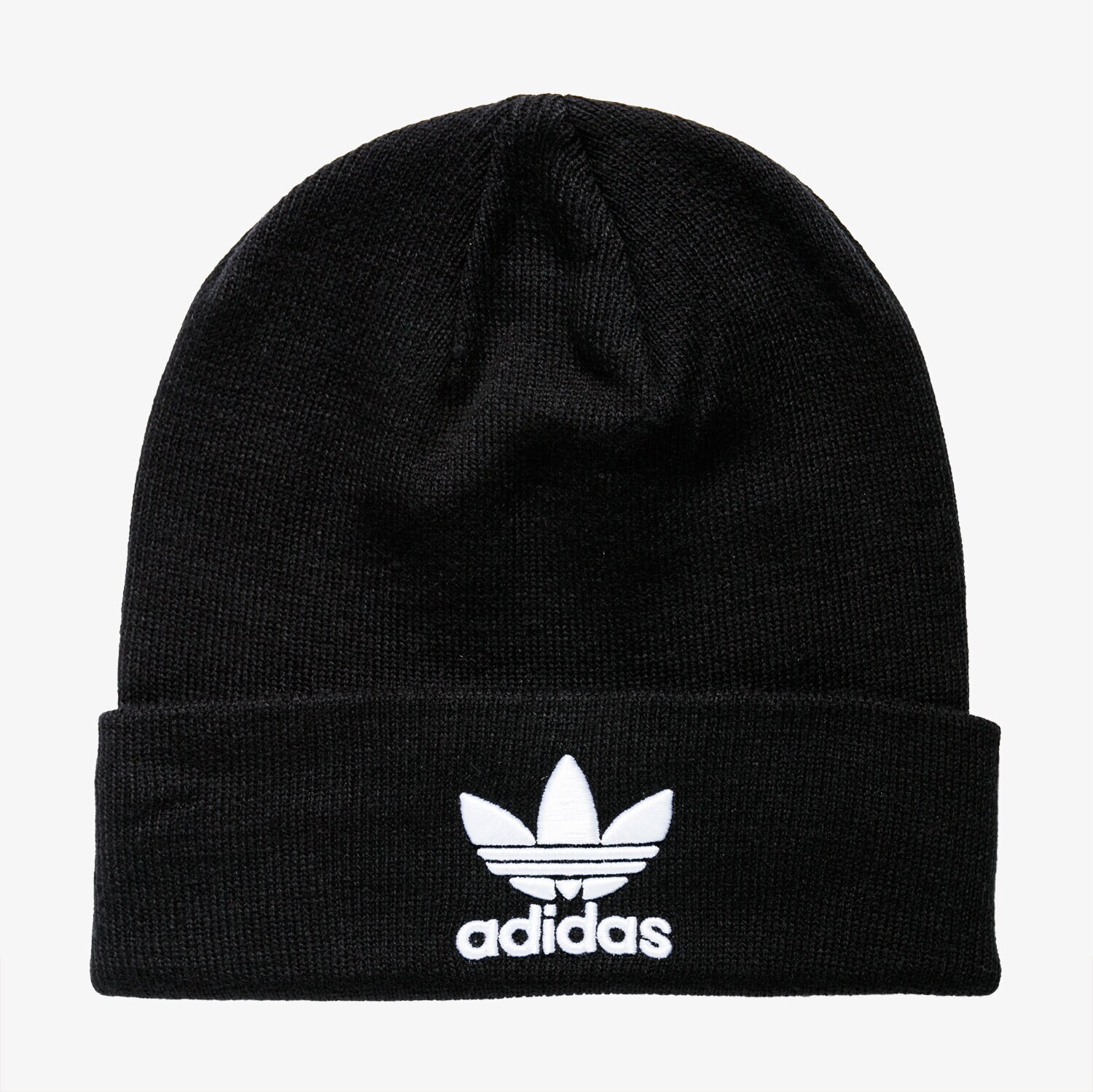 dětská čepice ADIDAS ČEPICE ZIMNÍ TREFOIL BEANIE BK7634 ČERNÁ