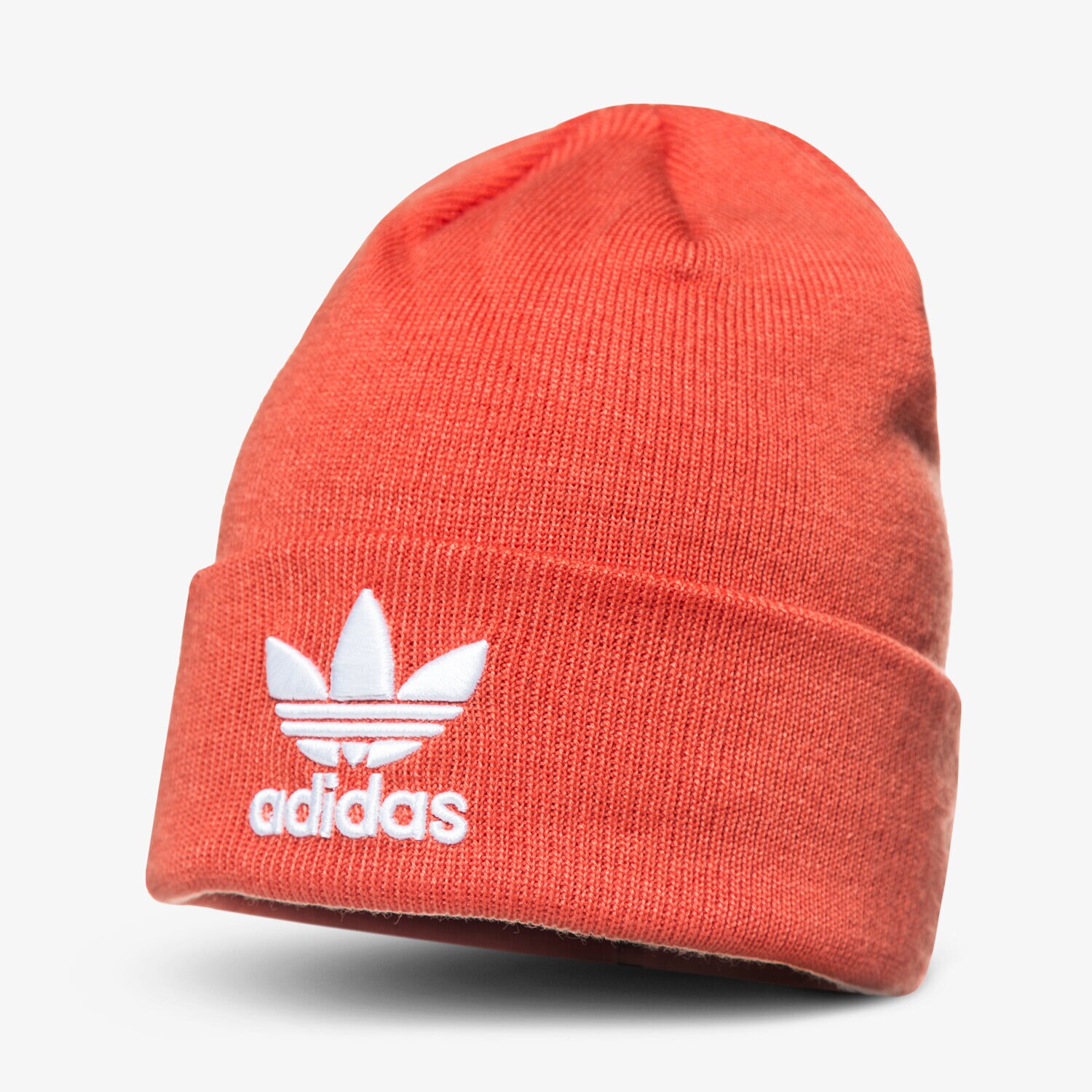 dětská čepice ADIDAS ČEPICE ZIMNÍ TREFOIL BEANIE DH4297 ORANŽOVÁ