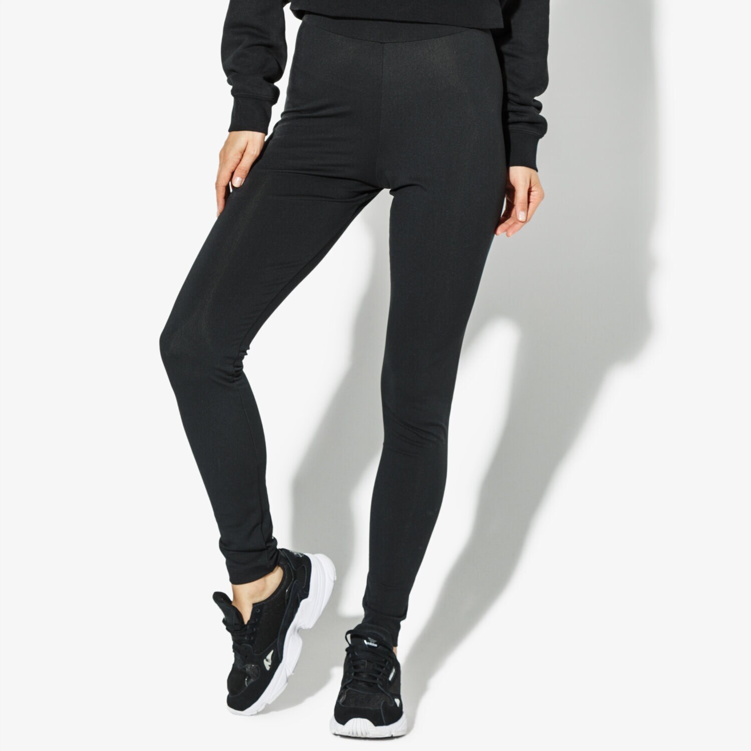 dámské kalhoty ADIDAS LEGGINGS TREFOIL TIGHT ADICOLOR CW5076 ČERNÁ