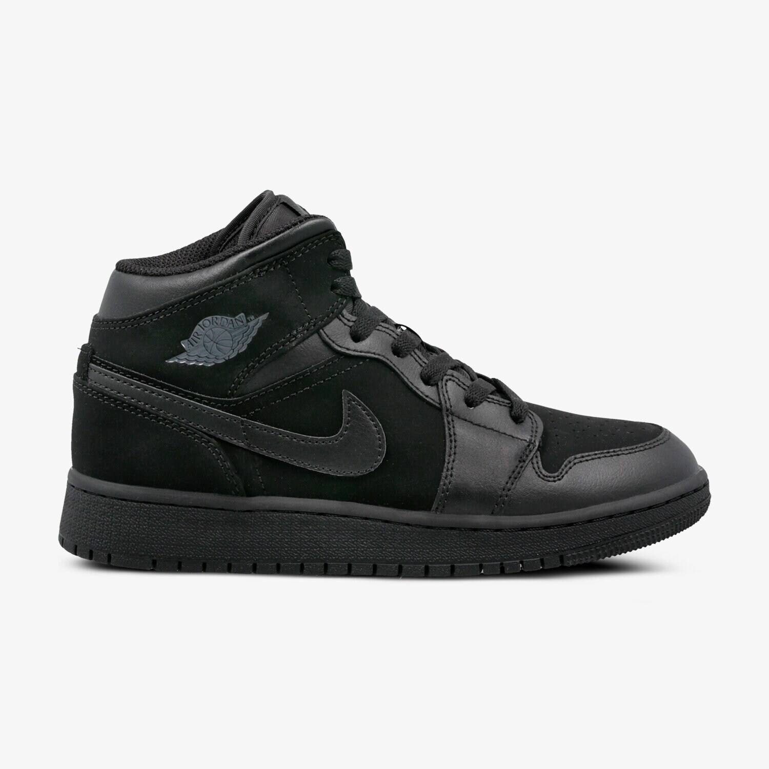 dětské tenisky AIR JORDAN 1 MID BG 554725-050 ČERNÁ