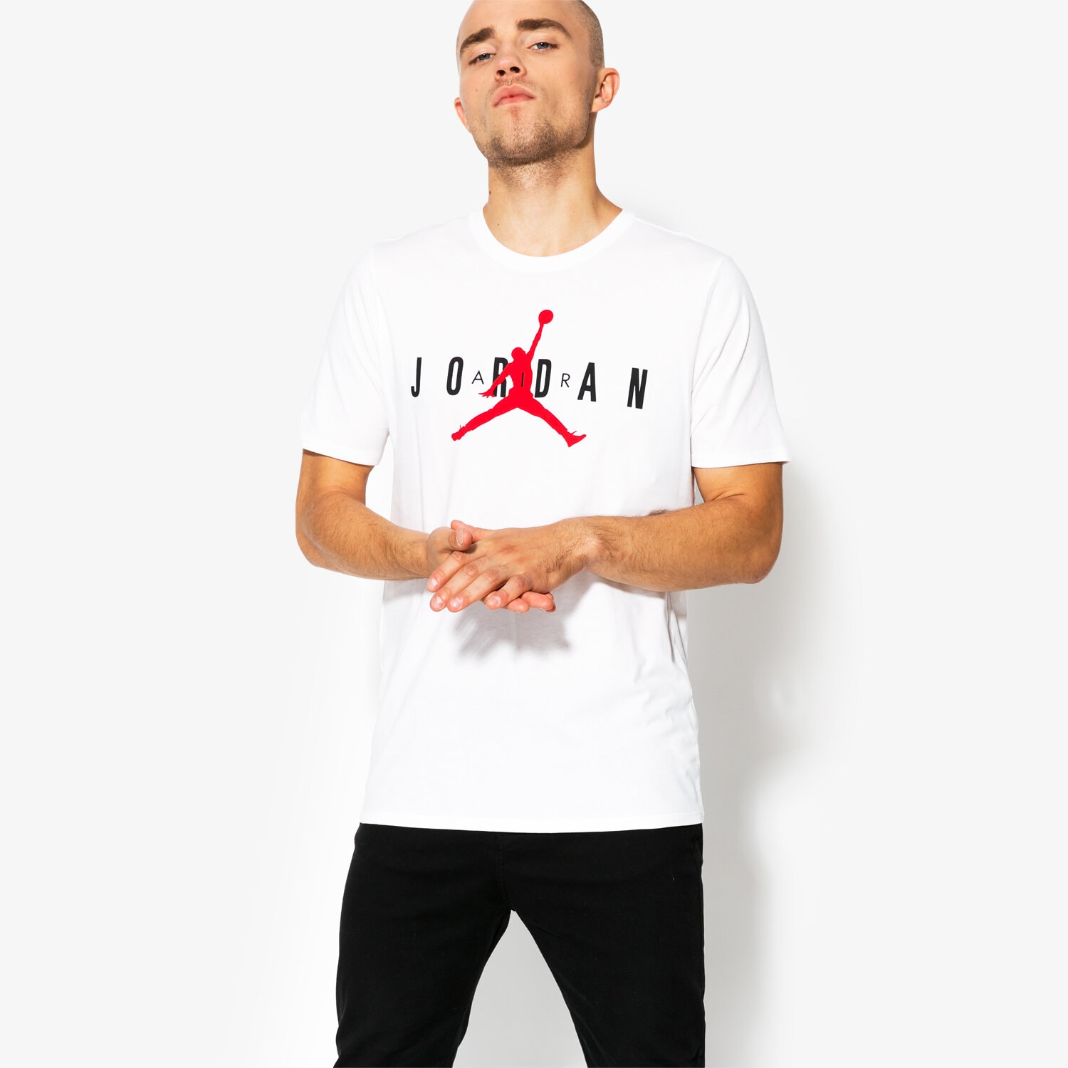 pánské tričko JORDAN TRIČKO SS M JSW TEE BRAND 5 AA1907-100 BÍLÁ